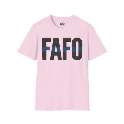 FAFO Unisex Softstyle T-Shirt - Motivational Shirt, Casual Wear, Gift for Friends, Comfortable Tee, Everyday Outfit