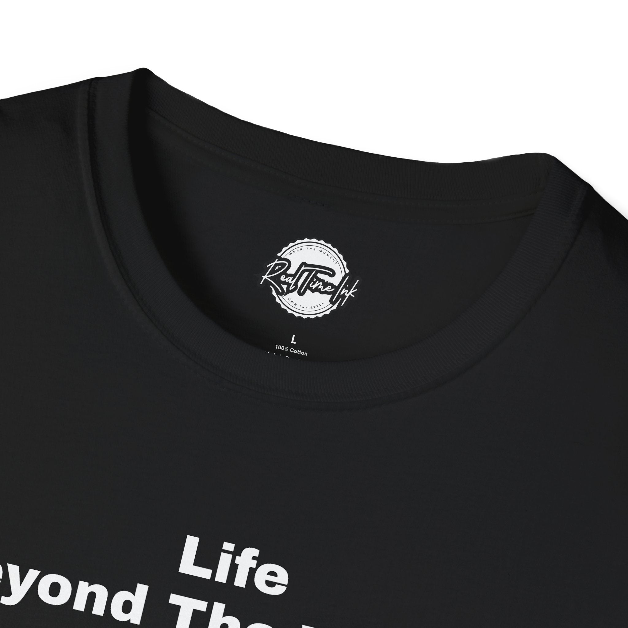 Life Beyond The Wheels – Christian Inspirational Faith T-Shirt | Mountain Cross Wheelchair Design