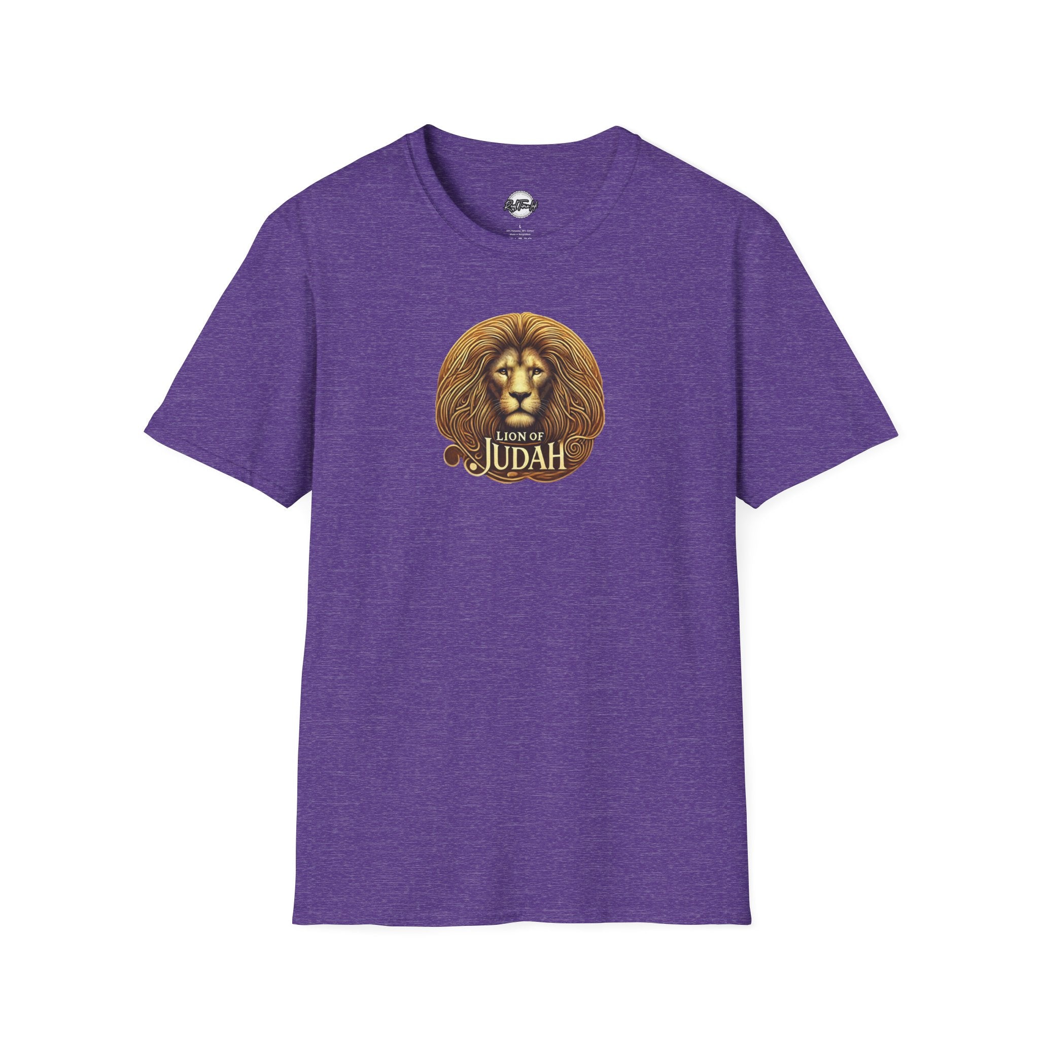 Lion of Judah Unisex Softstyle T-Shirt - Spiritual and Inspirational Apparel