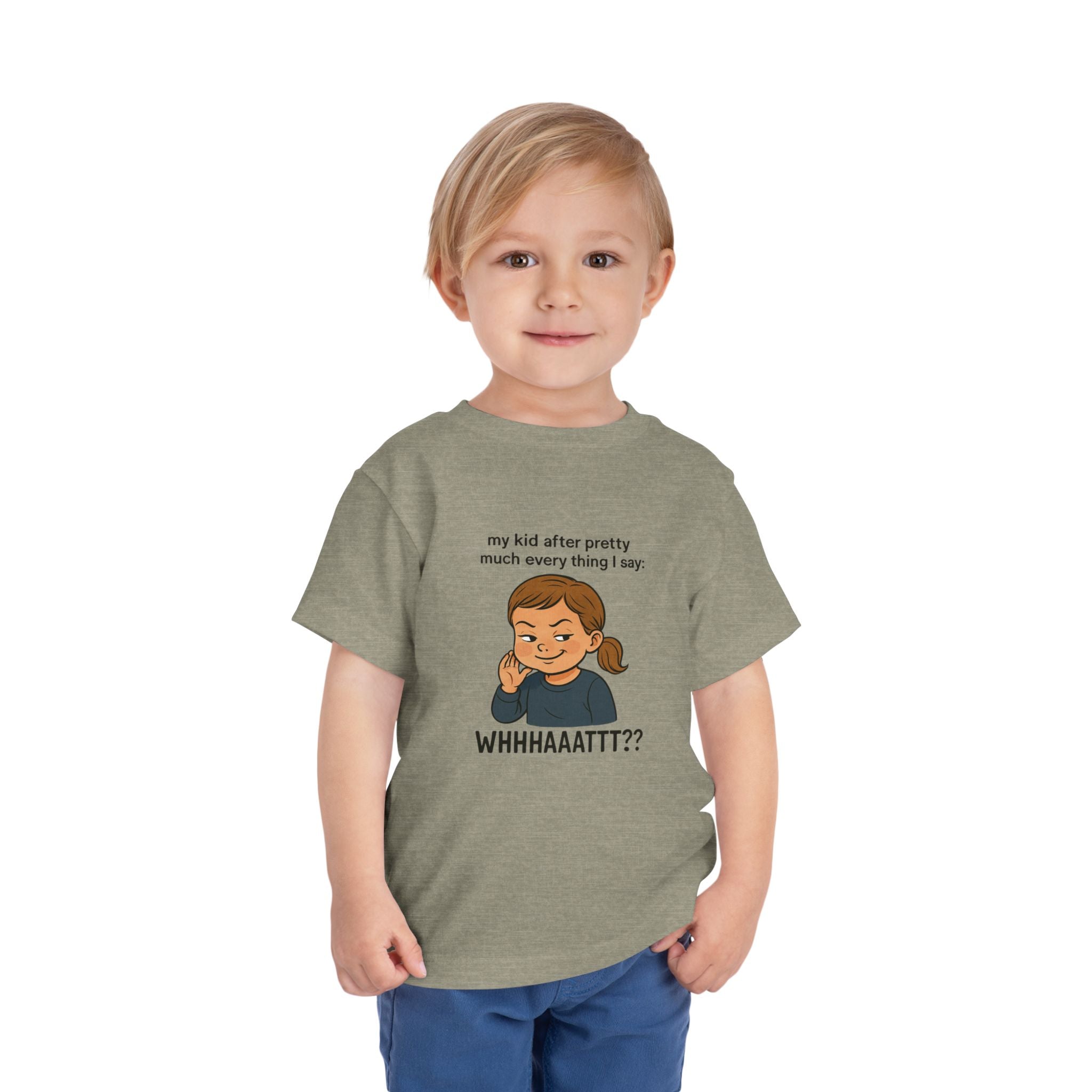 Whimsical Toddler Tee - My Kid After Pretty Much Everything, Funny Kids Shirt, Gift for Parents, Everyday Wear, Kids Humor Clothing