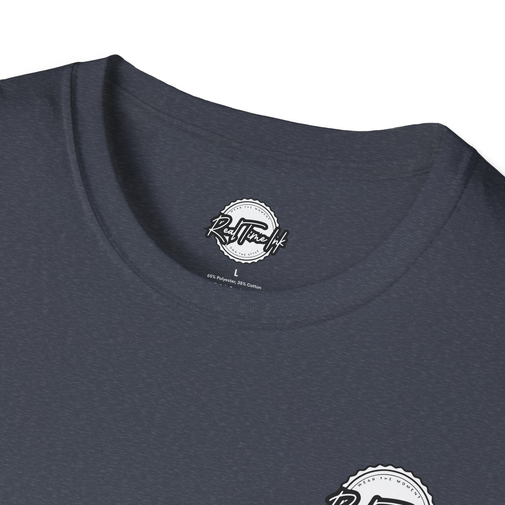 RealTimeInk Graphic T-Shirt — Modern Tech Logo Tee