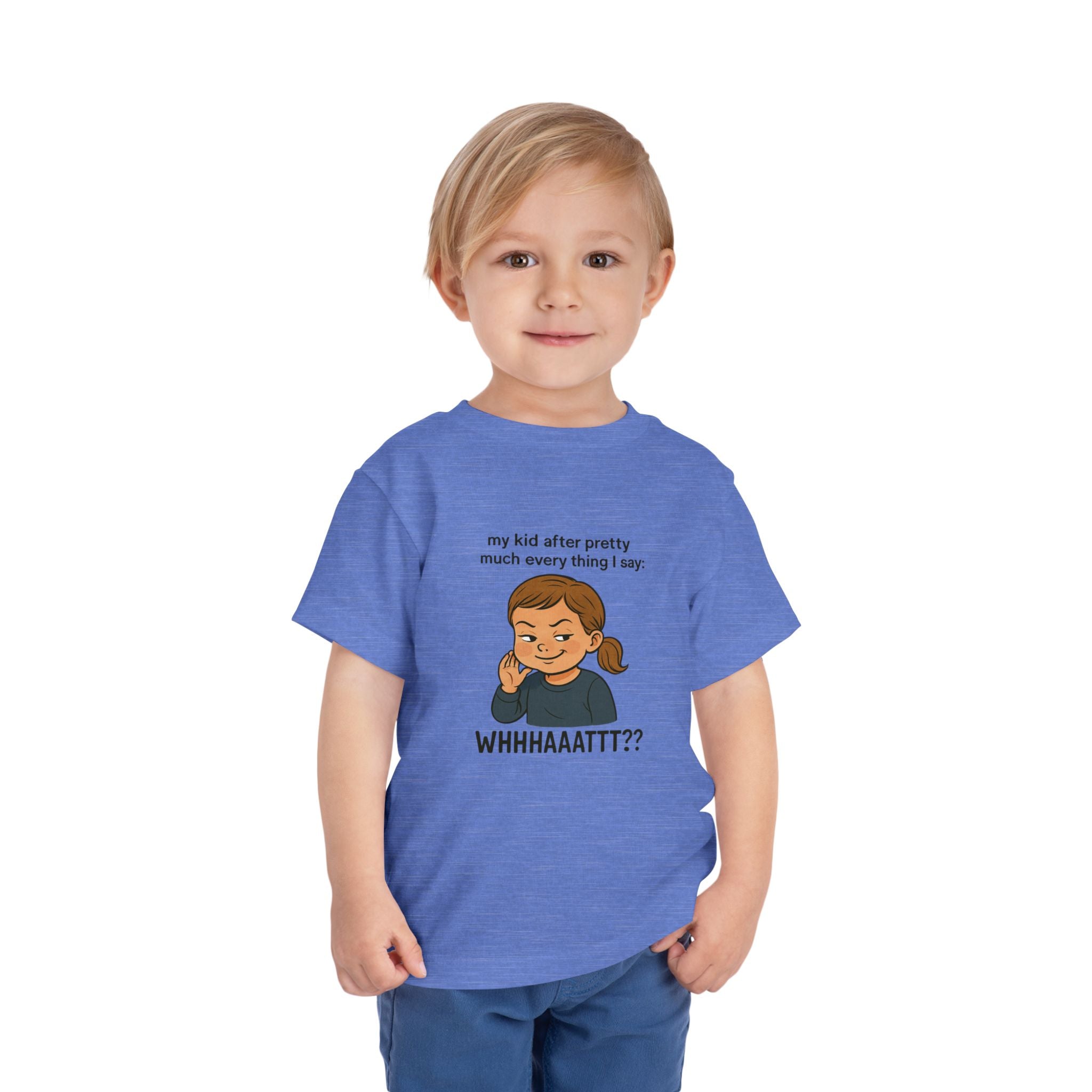 Whimsical Toddler Tee - My Kid After Pretty Much Everything, Funny Kids Shirt, Gift for Parents, Everyday Wear, Kids Humor Clothing