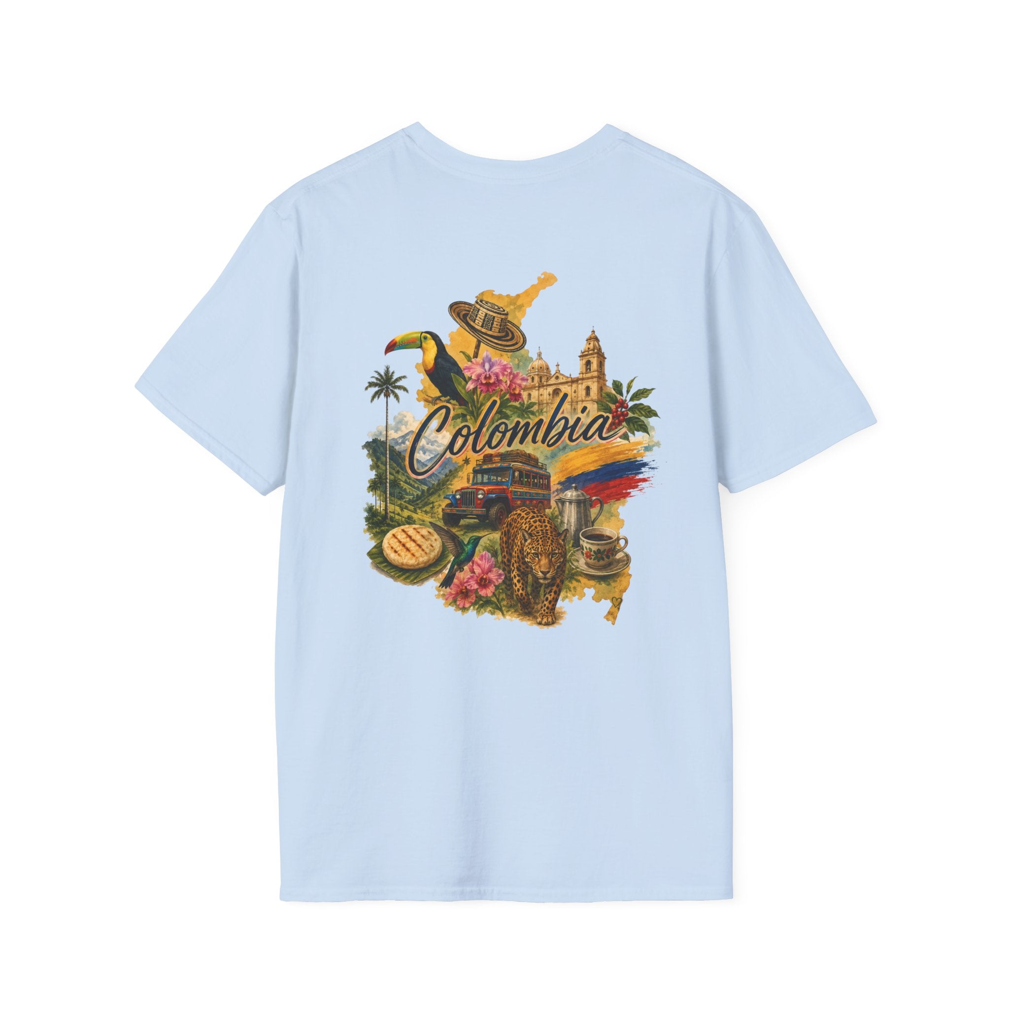 T-Shirt — Colombian Football Emblem Tee (Federación Colombiana de Fútbol)