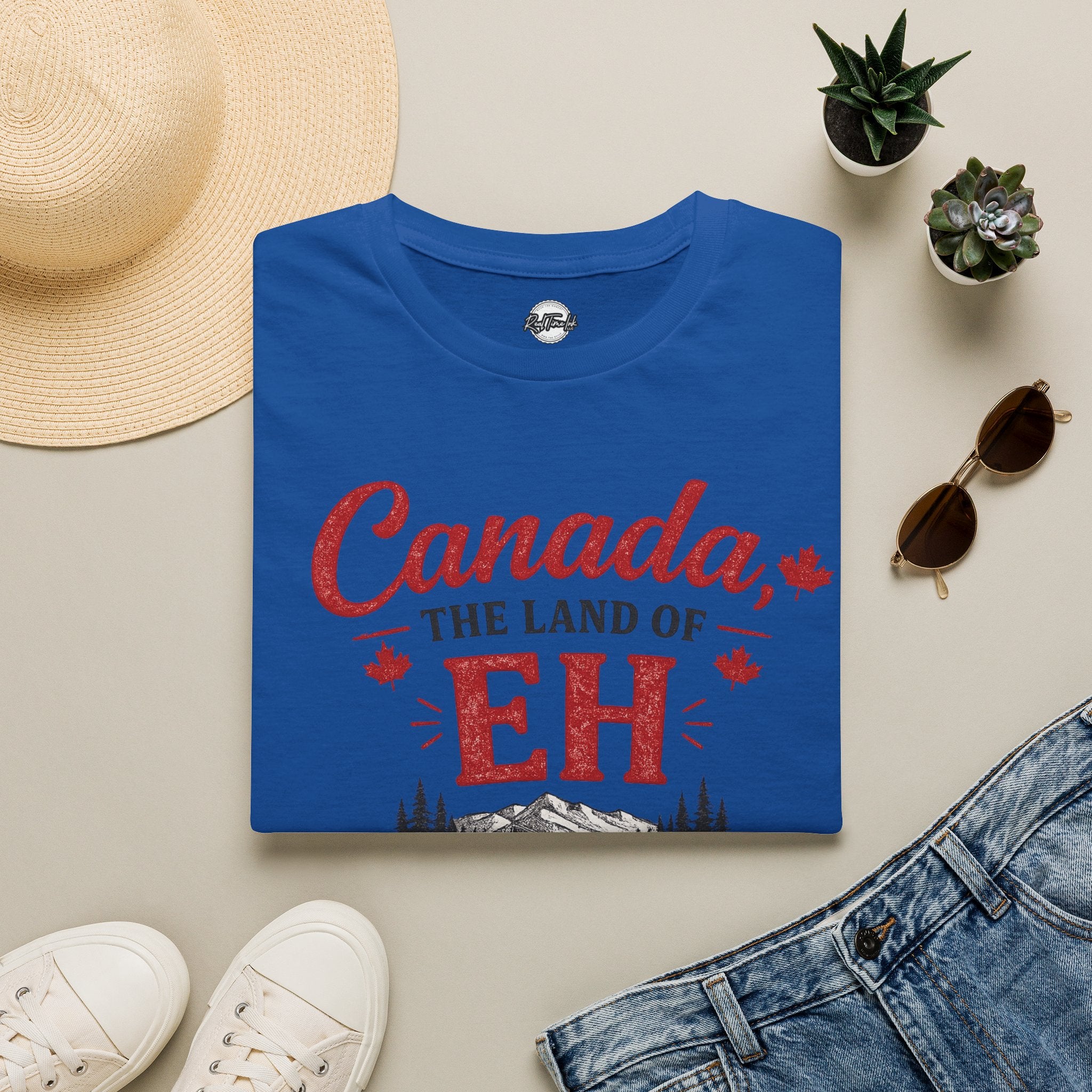 Canada The Land of EH T-Shirt — Funny Canadian Pride Tee