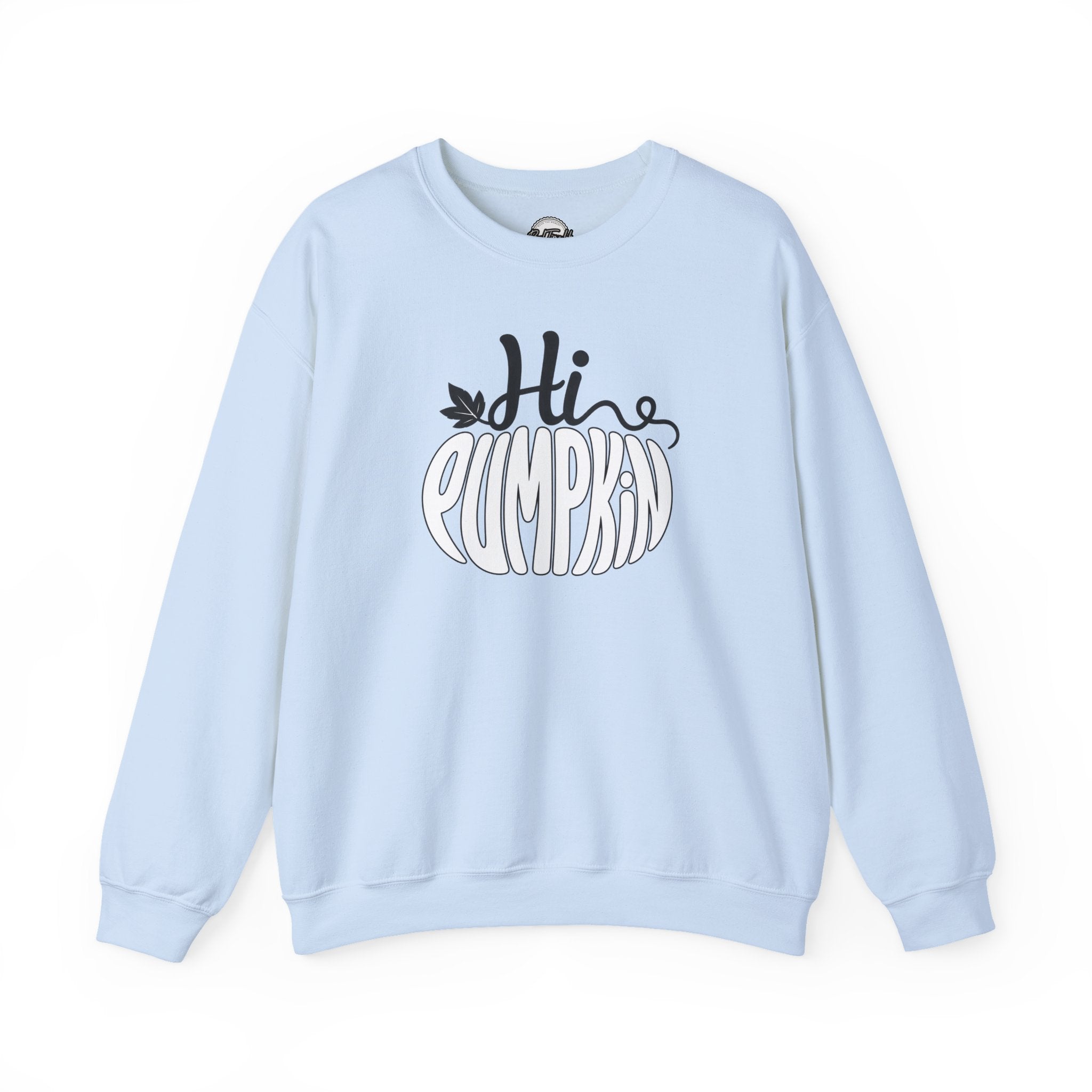 Hi Pumpkin B&W Unisex Heavy Blend™ Crewneck Sweatshirt