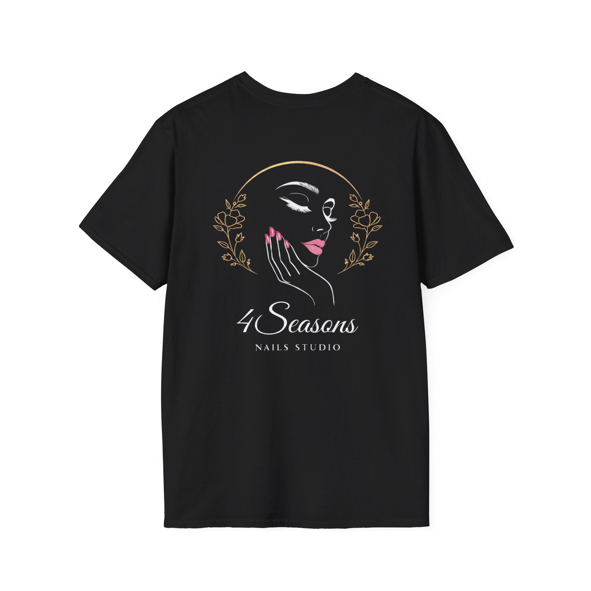 Nails Studio T-Shirt — "4 Seasons" Logo Tee (Salon Uniform)