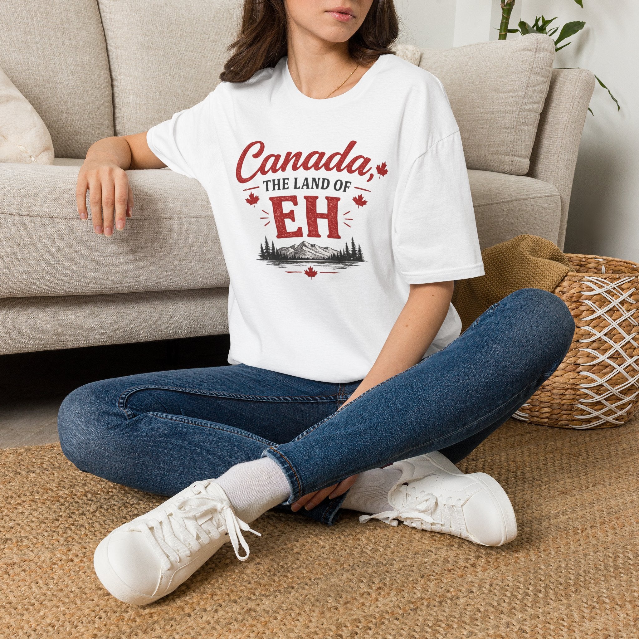 Canada The Land of EH T-Shirt — Funny Canadian Pride Tee