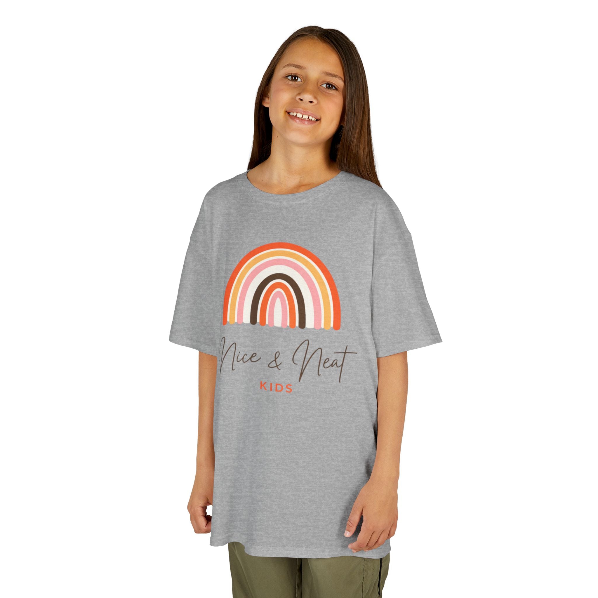 Nice & Neat Kids Rainbow Retro Graphic Shirt