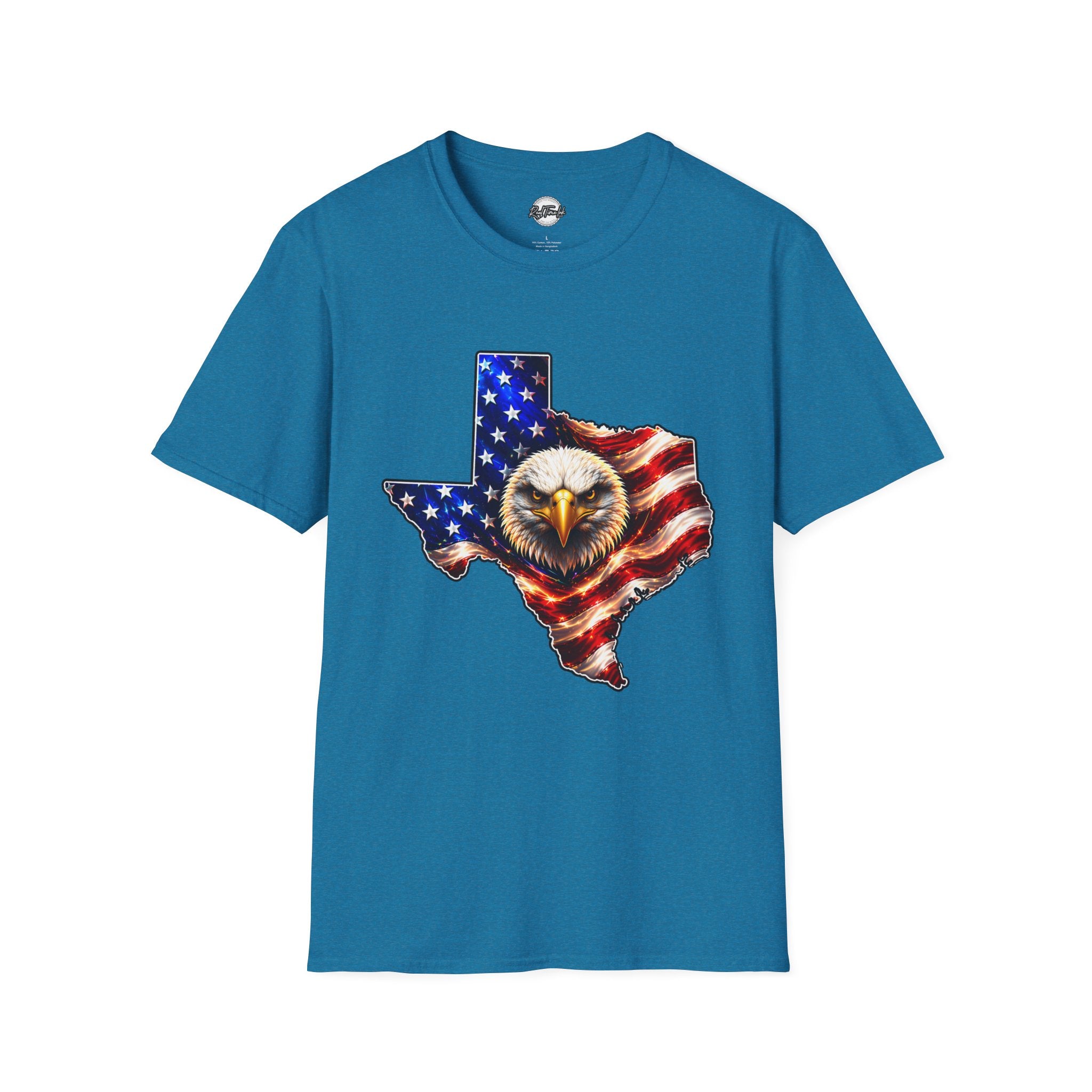 Texas American Flag Eagle T-Shirt — Patriotic Lone Star Tee