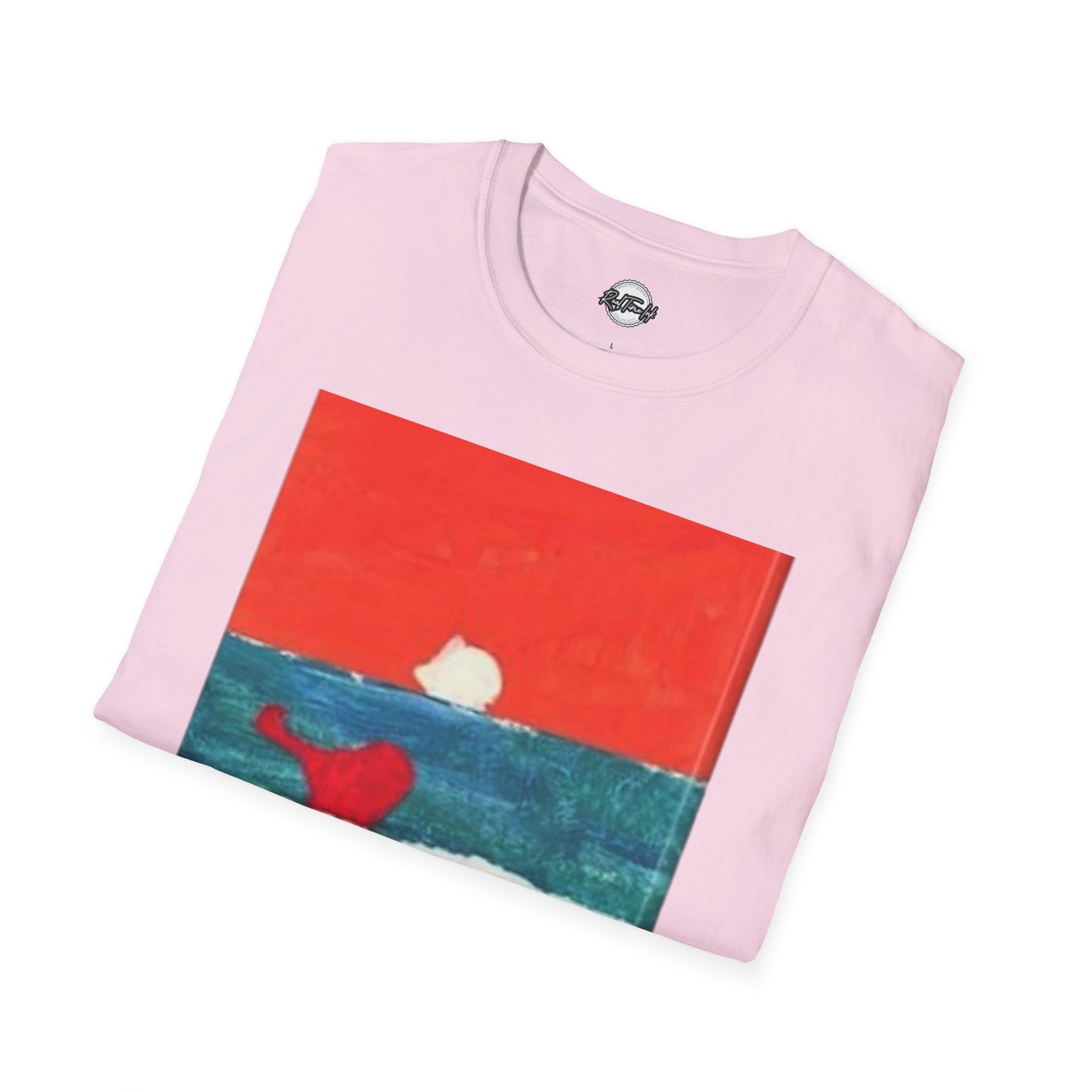 Playful Shark Art Unisex T-Shirt – Beach Vibes, Summer Fun, Gift for Ocean Lovers kids' art