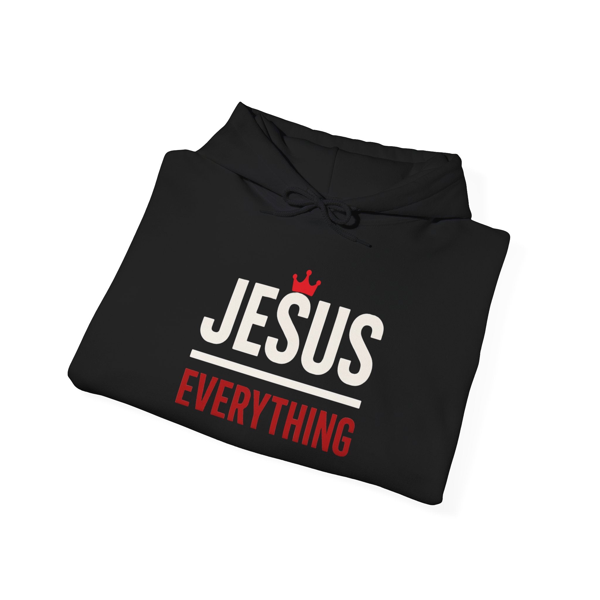 Religious Hoodie - Jesus Over Everything Design
