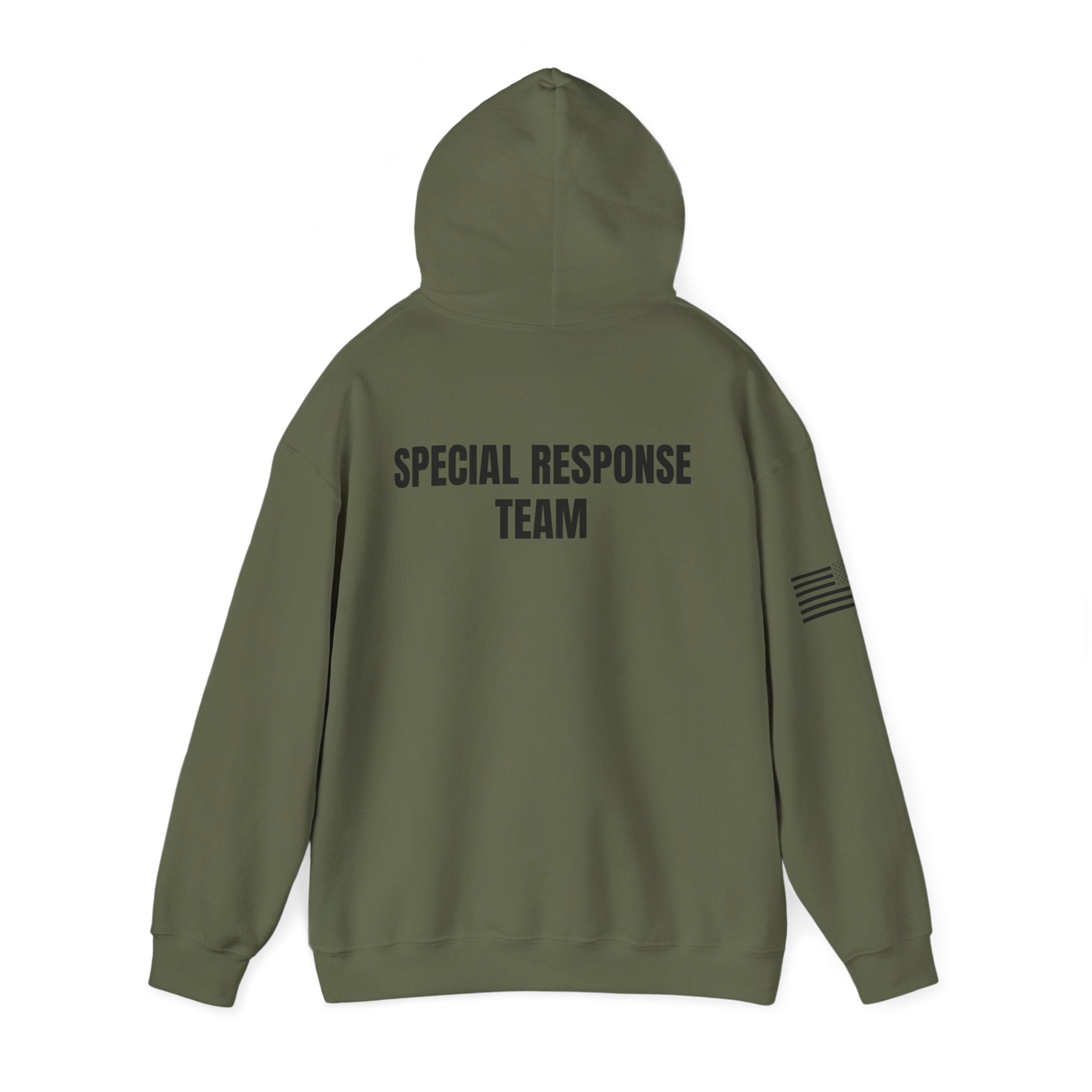 Level 2 SRT Hoodie — Tactical Unit Badge Pullover