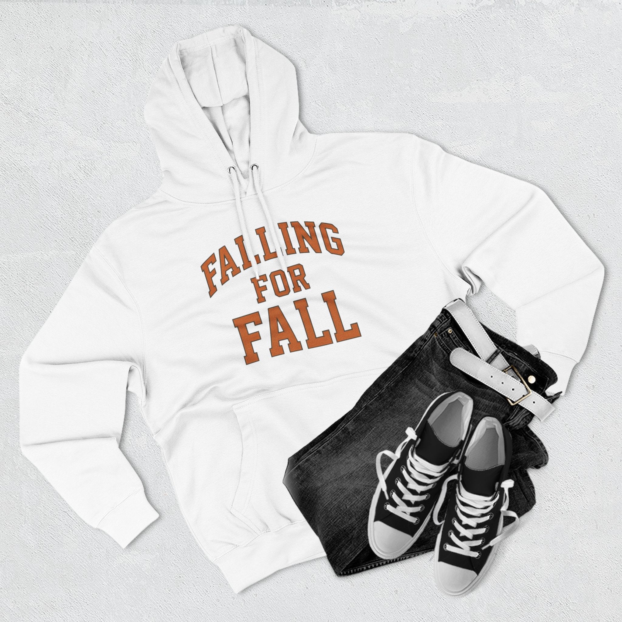Fleece Hoodie - Falling for Fall