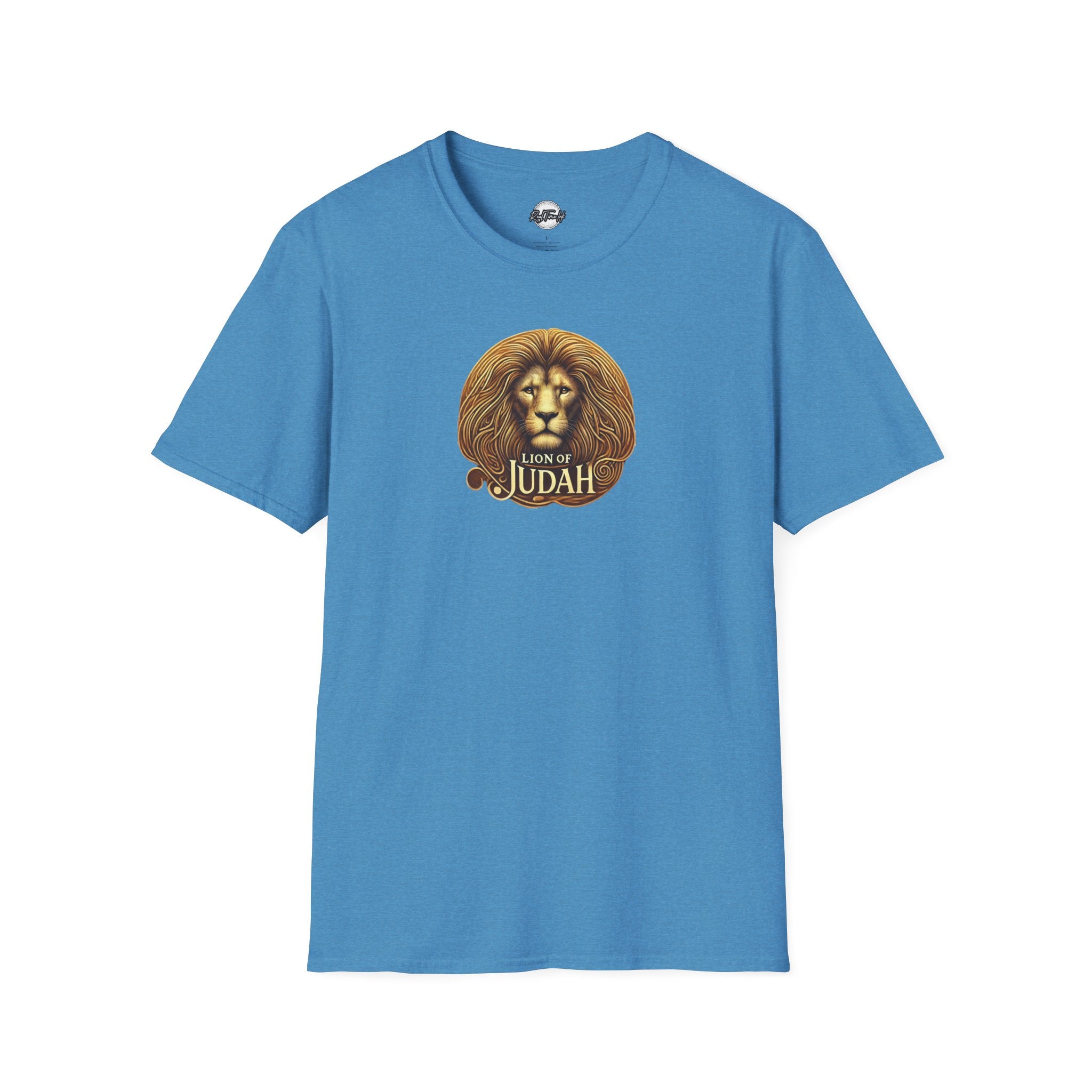 Lion of Judah Unisex Softstyle T-Shirt - Spiritual and Inspirational Apparel