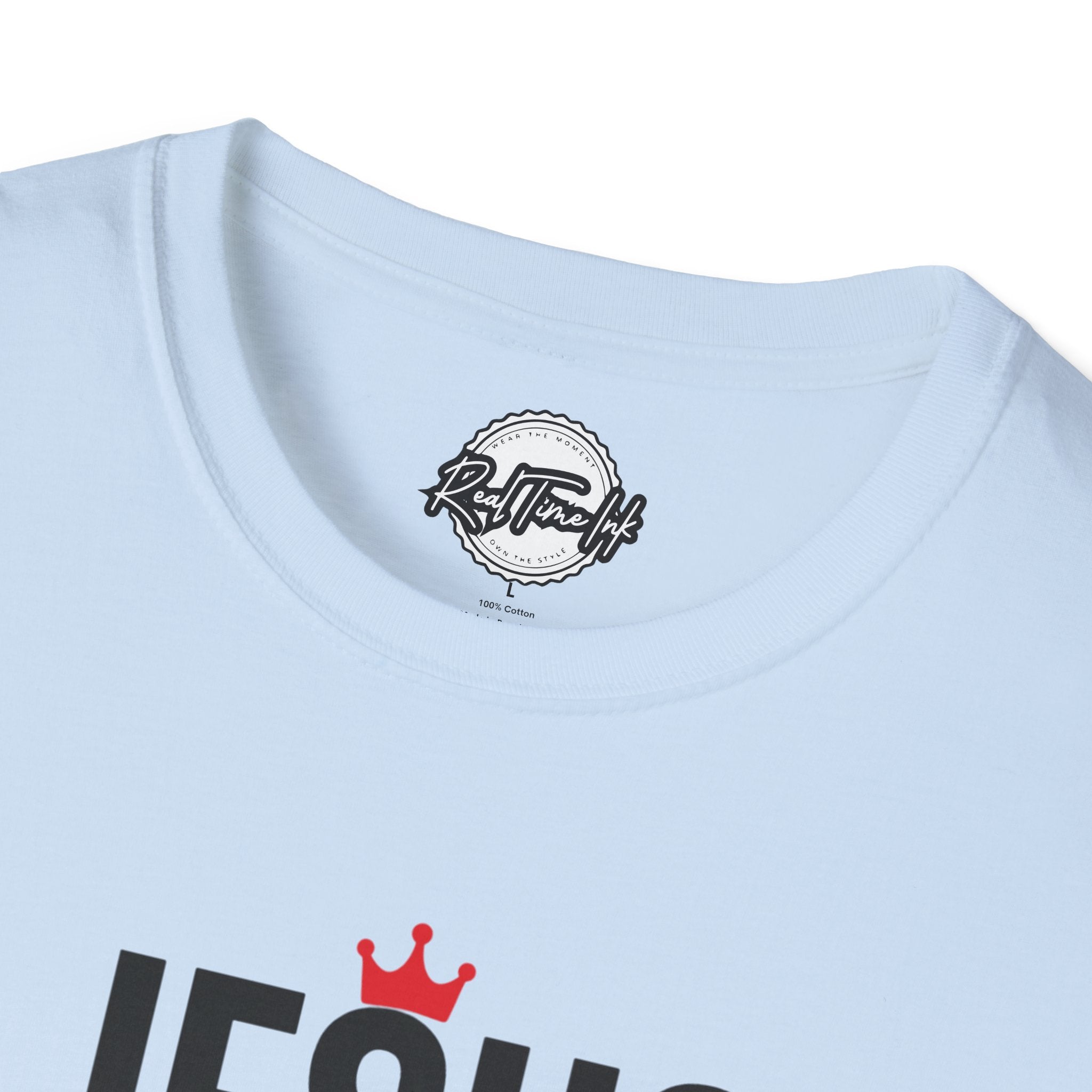 Jesus over Everything Unisex T-Shirt - Faith Inspired Apparel, Christian Gift, Casual Wear, Church Event Shirt, Inspirational Clothing