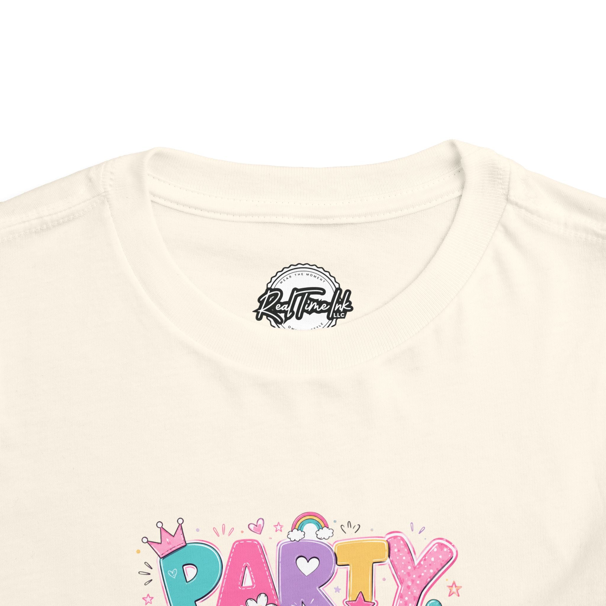 Party Ready Toddler Short Sleeve Tee