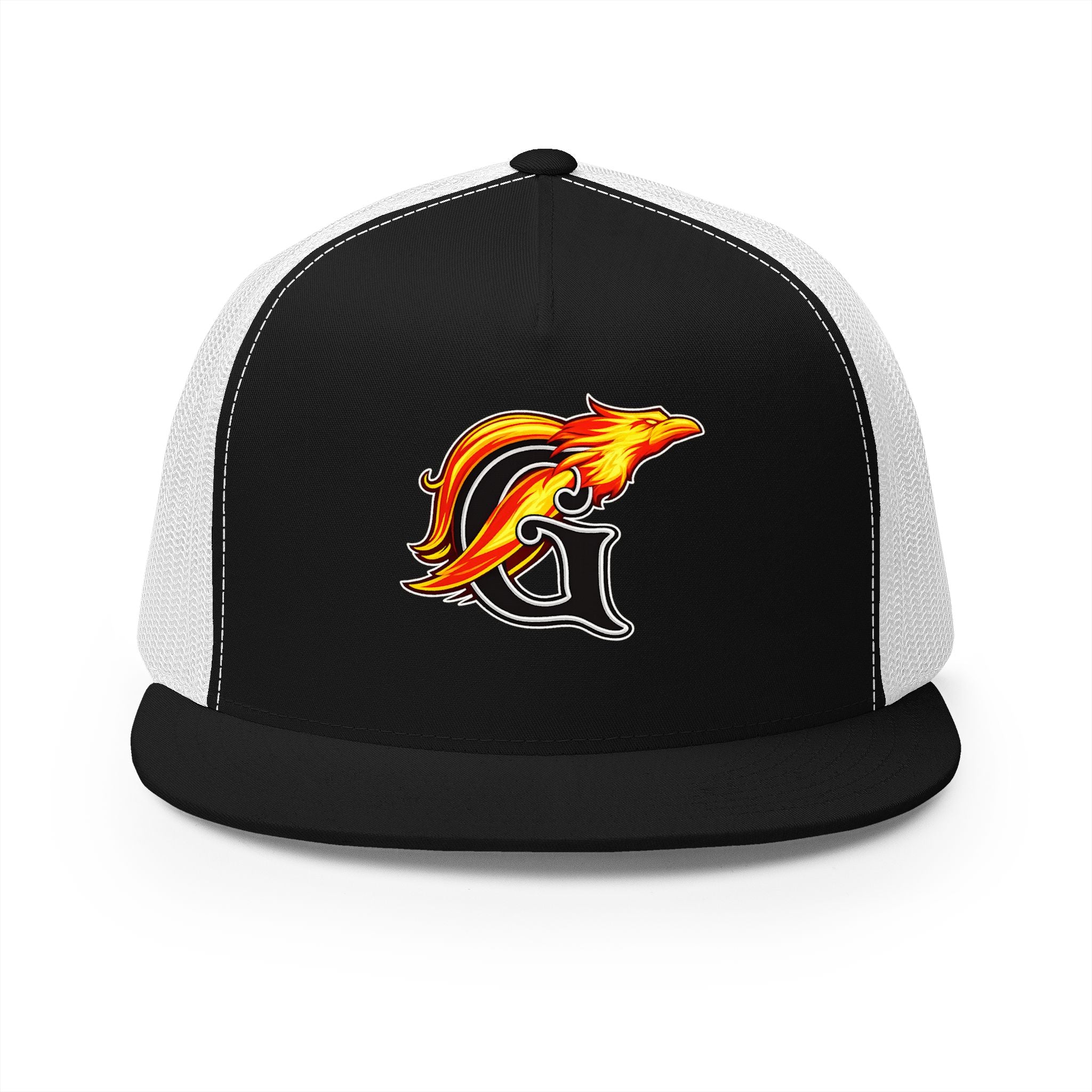GALVINELL’S Trucker Cap — Embroidered Surf Logo Snapback