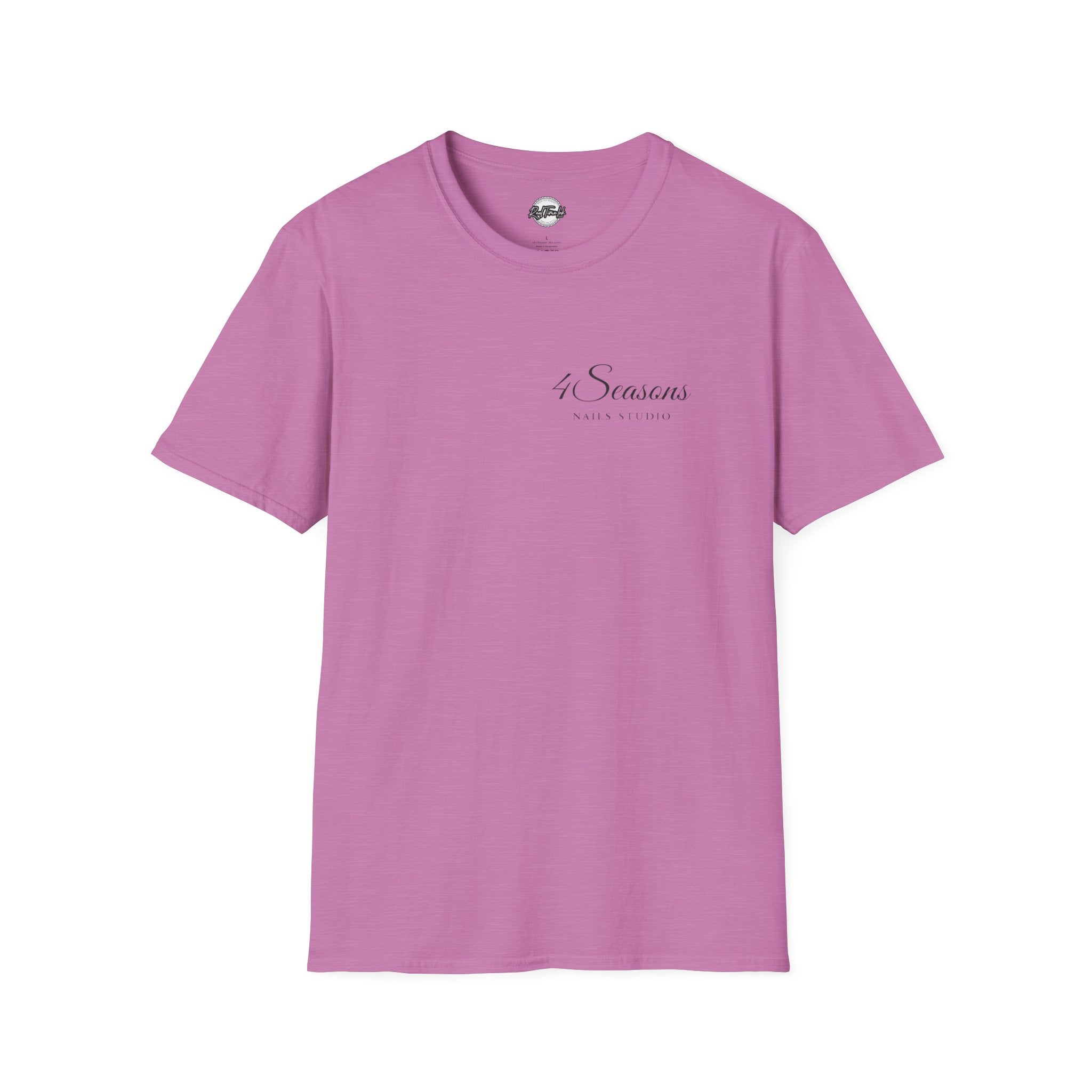 4 Seasons Nail Studio T-Shirt — Minimal Nail Salon Graphic Tee