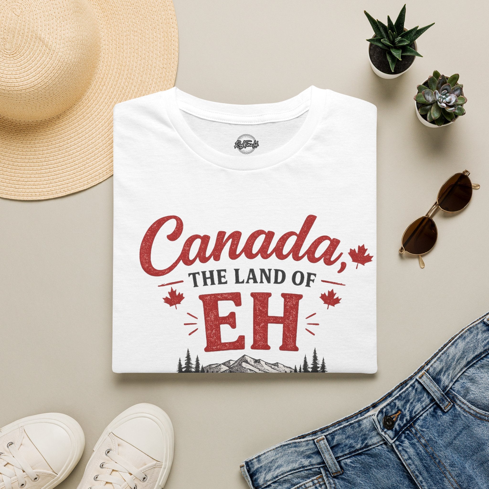 Canada The Land of EH T-Shirt — Funny Canadian Pride Tee
