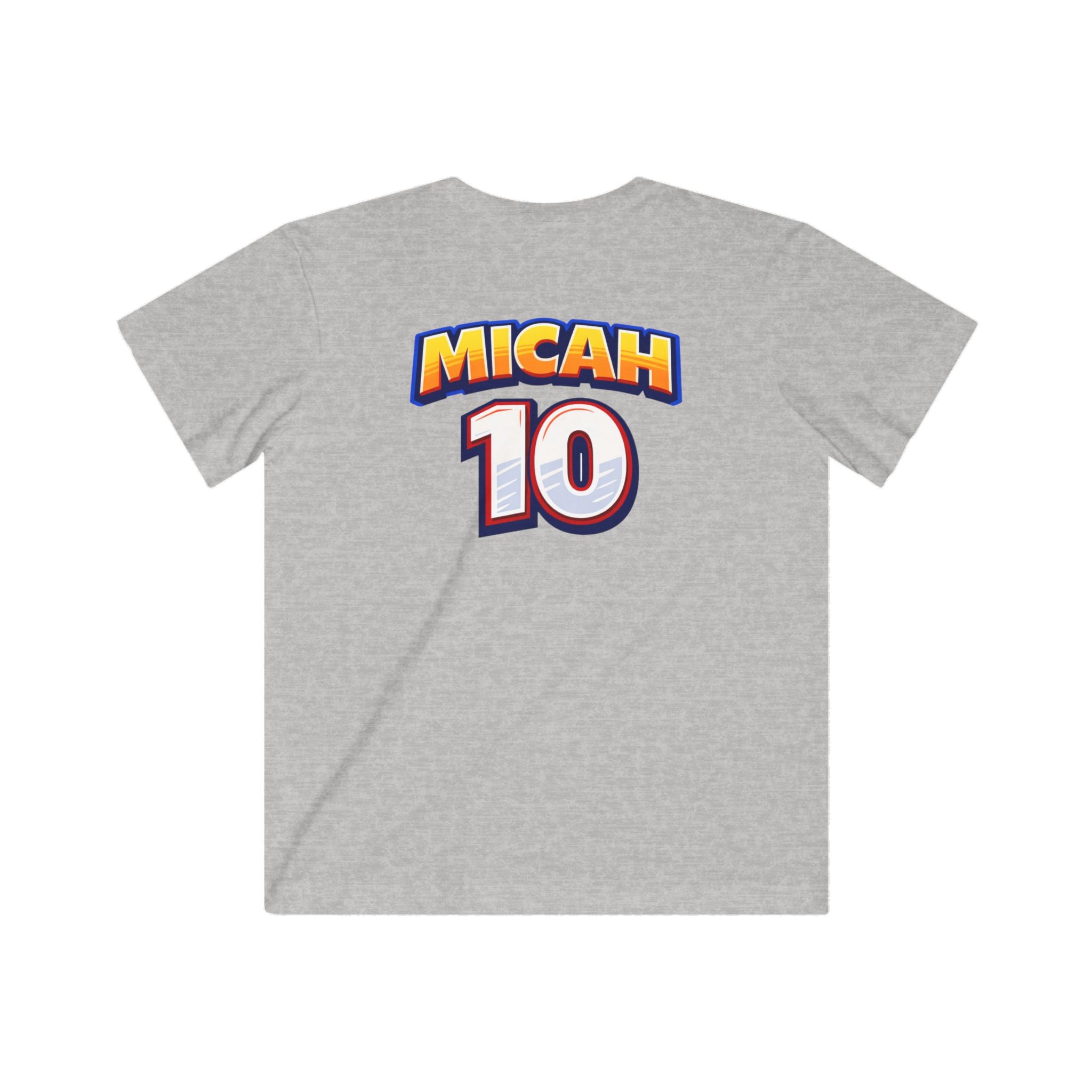 Kids Bowling Tee — "Alley Oops!" Cartoon Bowling Ball with Personalized Name & Number