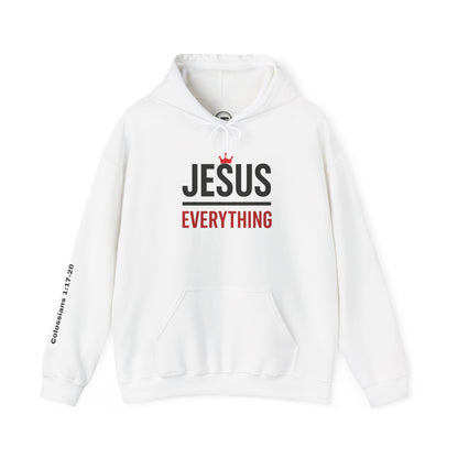 Religious Hoodie - Jesus Over Everything Design