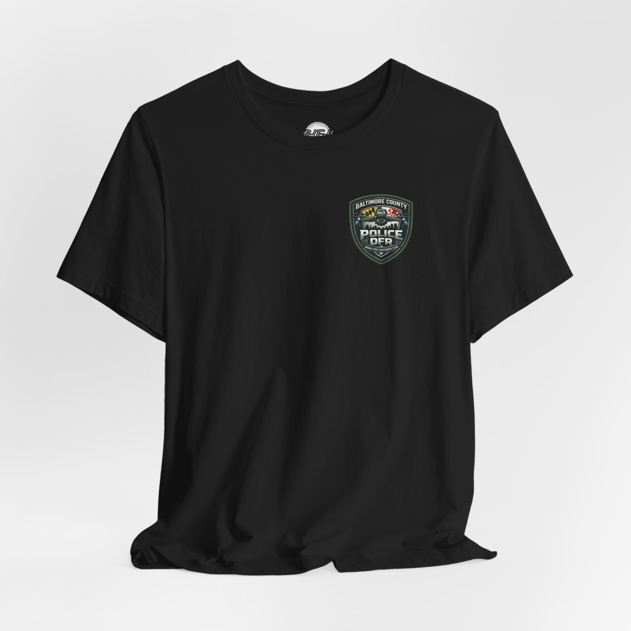 Police D.F.R. Baltimore County T-Shirt — Law Enforcement Support Tee