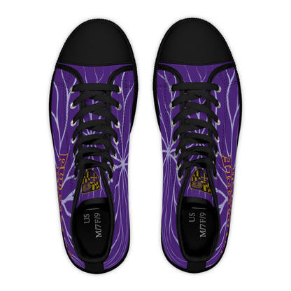 Copy of Copy of Sneakers Purple Blood Women's High Top