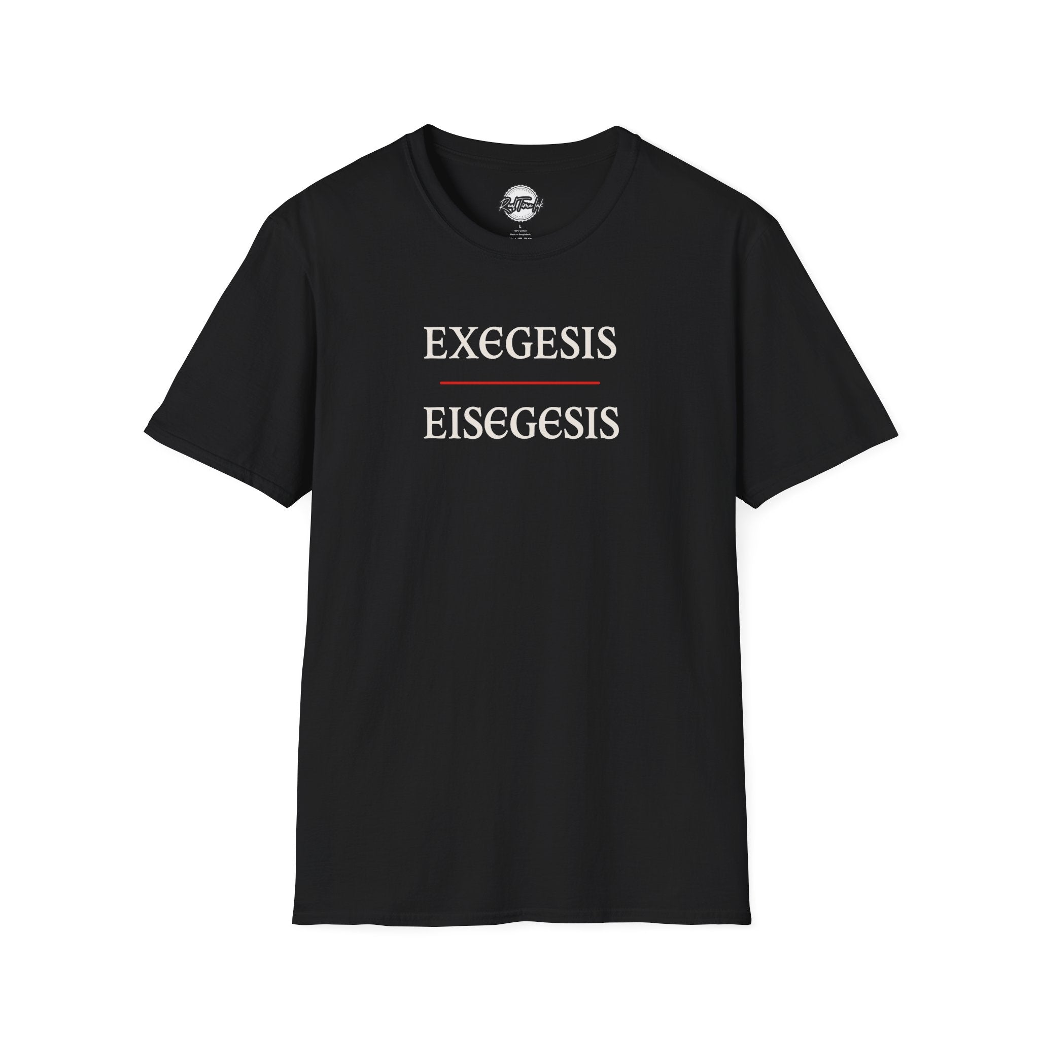 Scholarly Exegesis Tee | Unisex Casual Shirt, Philosophy Gift, Academic Wear, Literature Lover Gift, Study T-Shirt