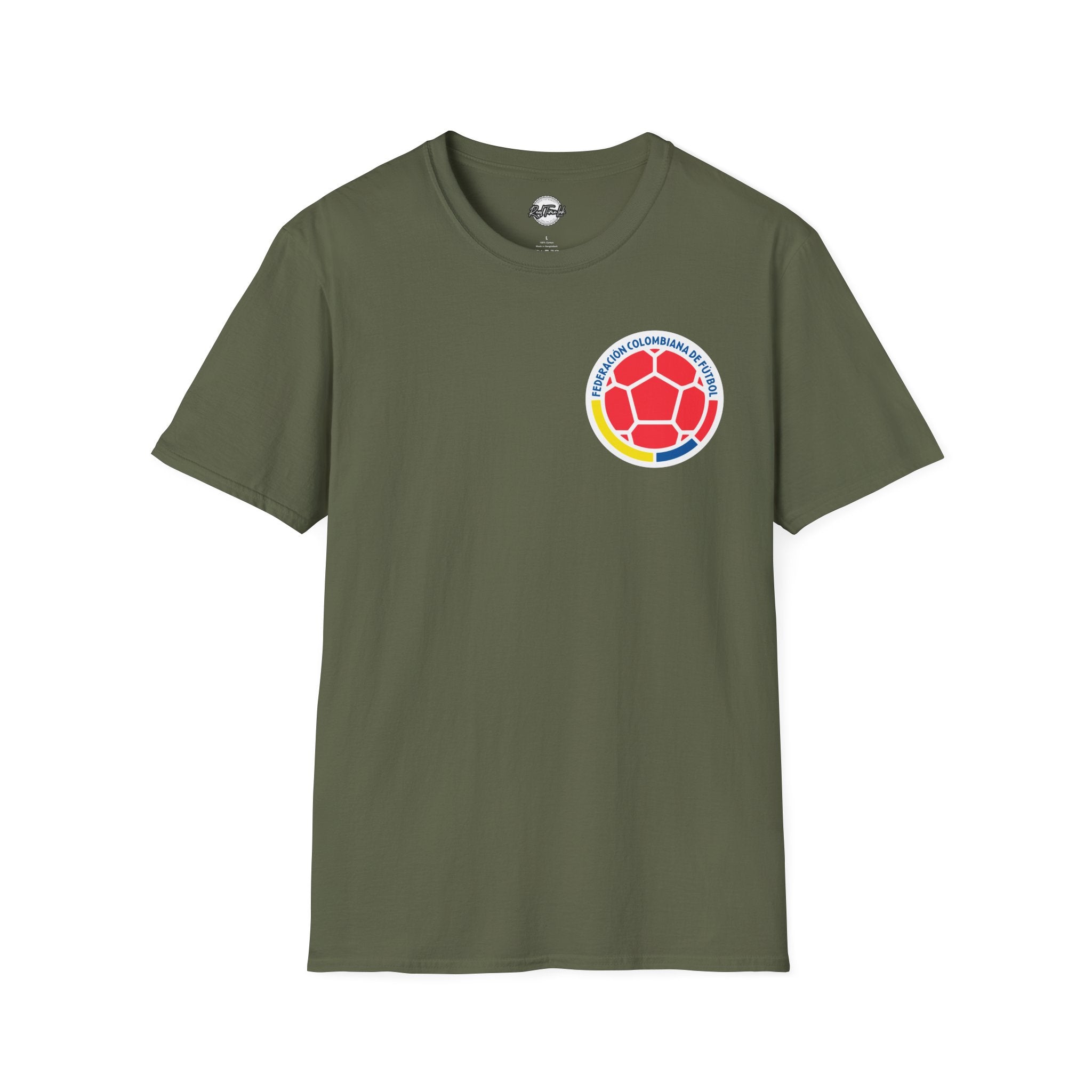 T-Shirt — Colombian Football Emblem Tee (Federación Colombiana de Fútbol)