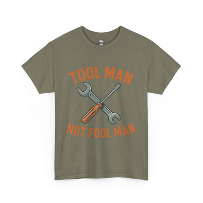 Funny Tool Man Unisex Heavy Cotton Tee
