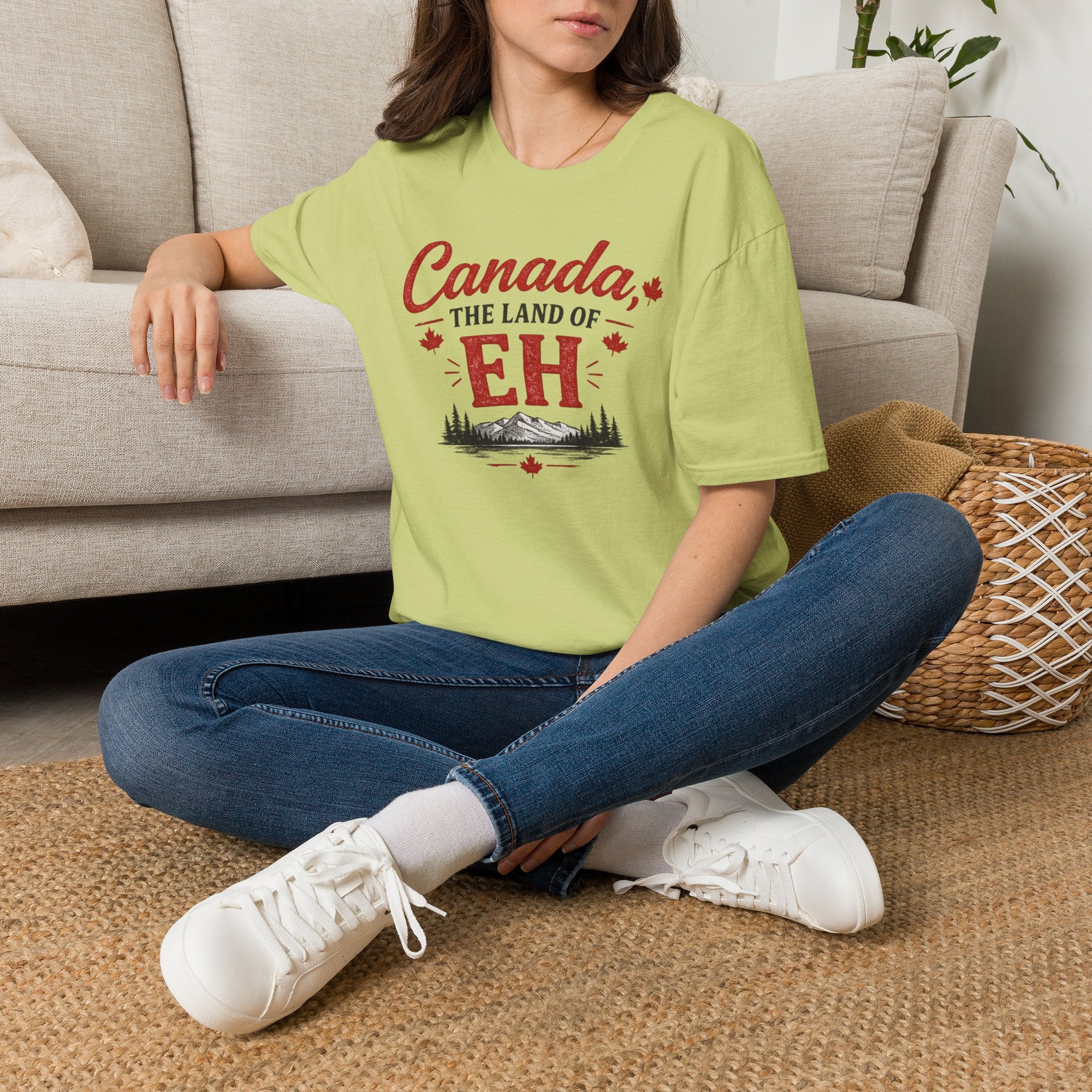 Canada The Land of EH T-Shirt — Funny Canadian Pride Tee