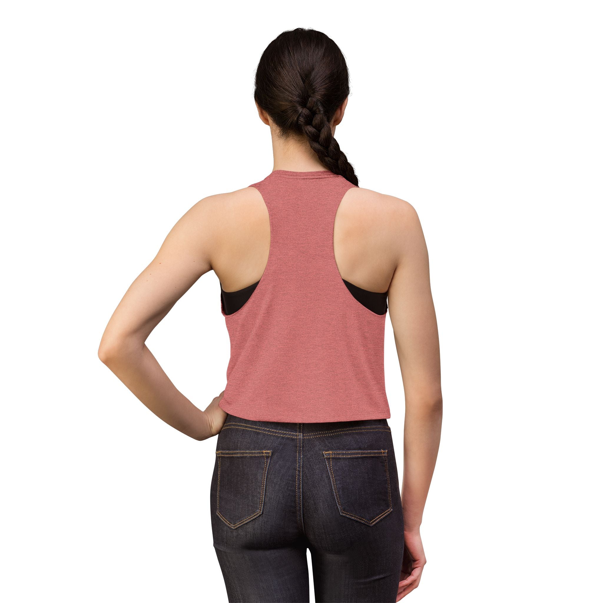 The BQ Drone Guy Graphic Sleeveless Tank crop top