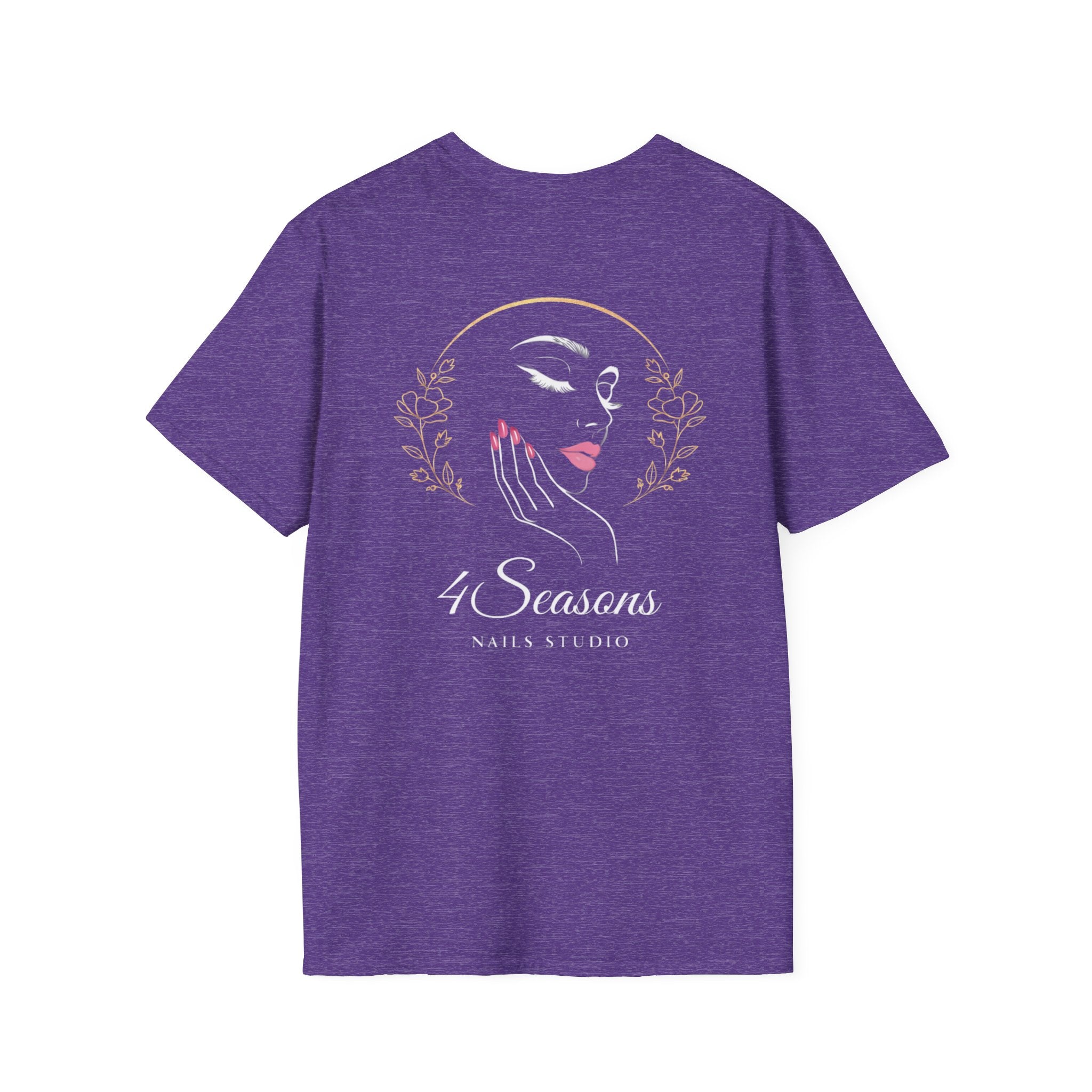 Nails Studio T-Shirt — "4 Seasons" Logo Tee (Salon Uniform)
