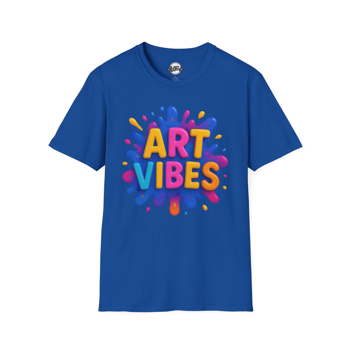 Colorful Art Vibes Unisex T-Shirt, Artistic Tee, Trendy Graphic Shirt, Creative Apparel, Gift for Artists, Summer Fashion