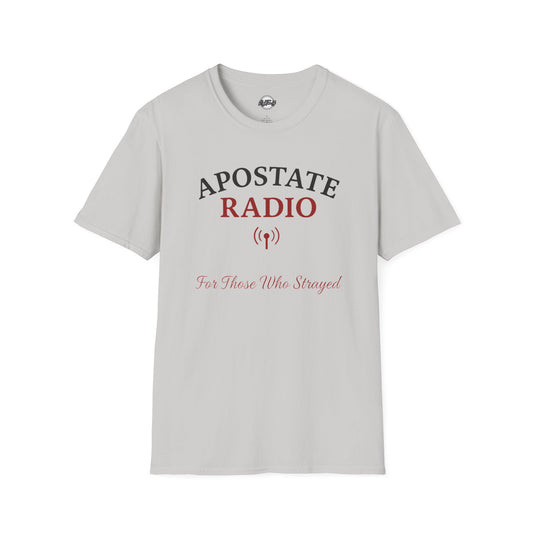 Apostate Radio T-Shirt - Unisex Softstyle Tee for Free Spirits