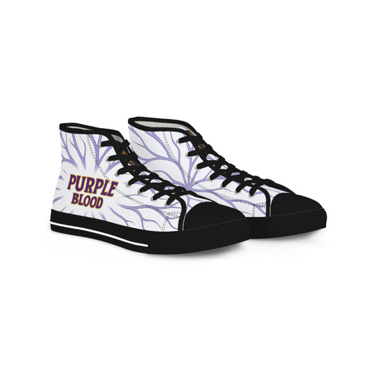 Sneakers Purple Blood Men's High Top