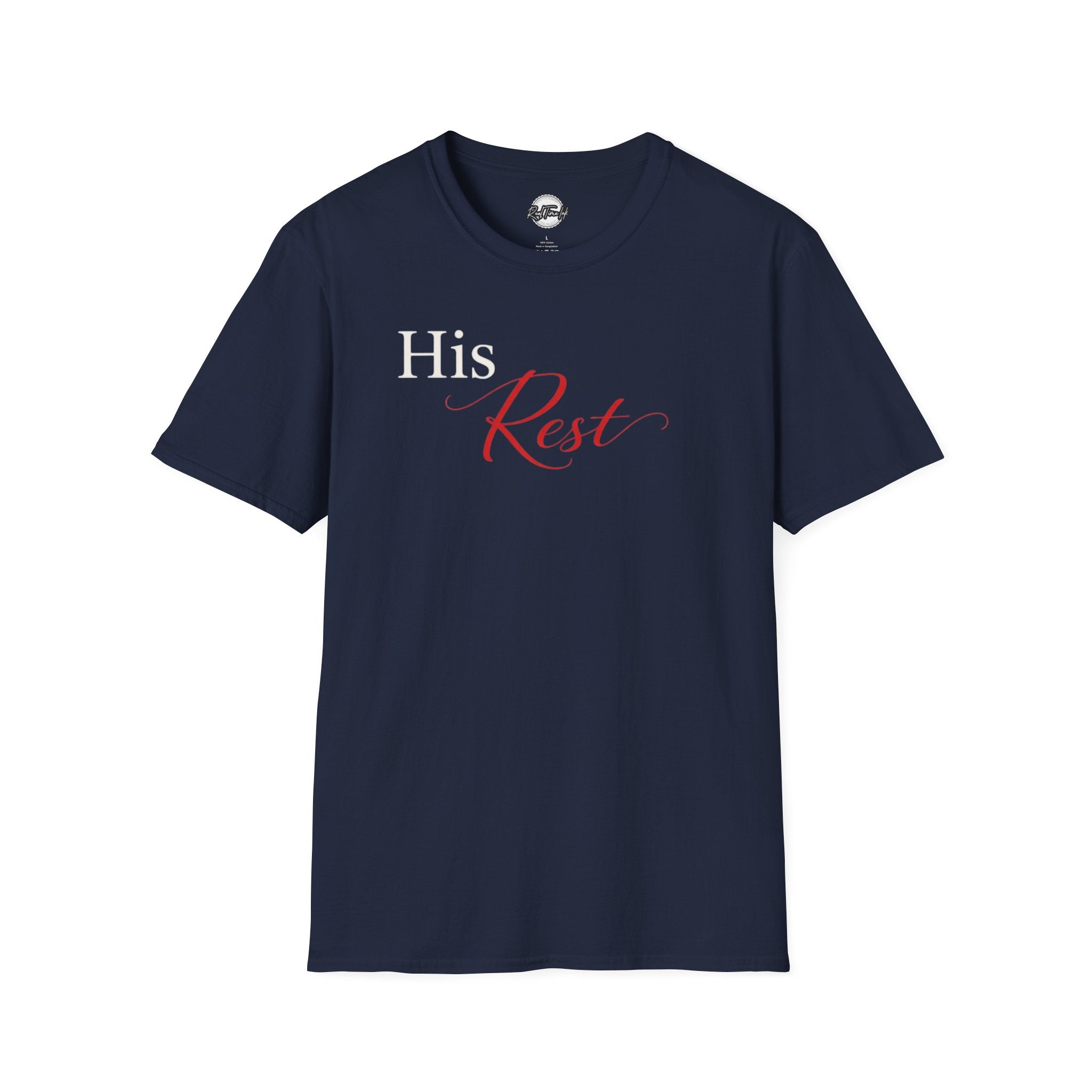 His Rest Valentines Couples Shirt — Couples T-Shirt