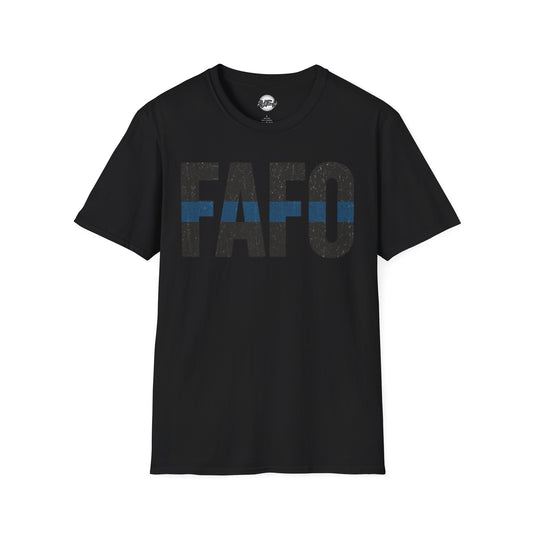 FAFO Unisex Softstyle T-Shirt - Motivational Shirt, Casual Wear, Gift for Friends, Comfortable Tee, Everyday Outfit