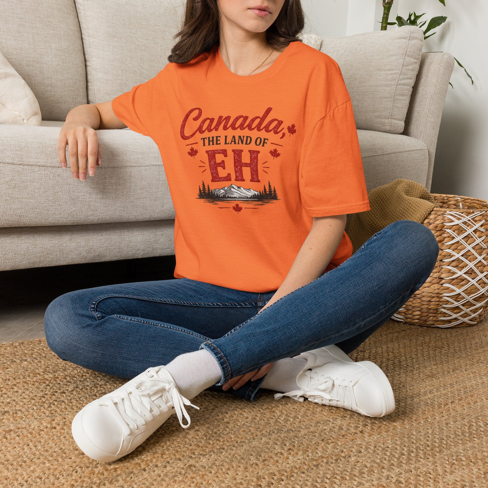 Canada The Land of EH T-Shirt — Funny Canadian Pride Tee