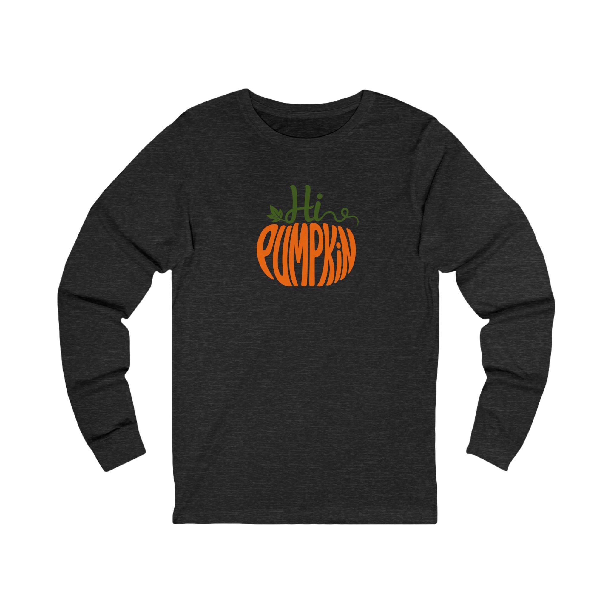 Hi Pumpkin Unisex Jersey Long Sleeve Tee
