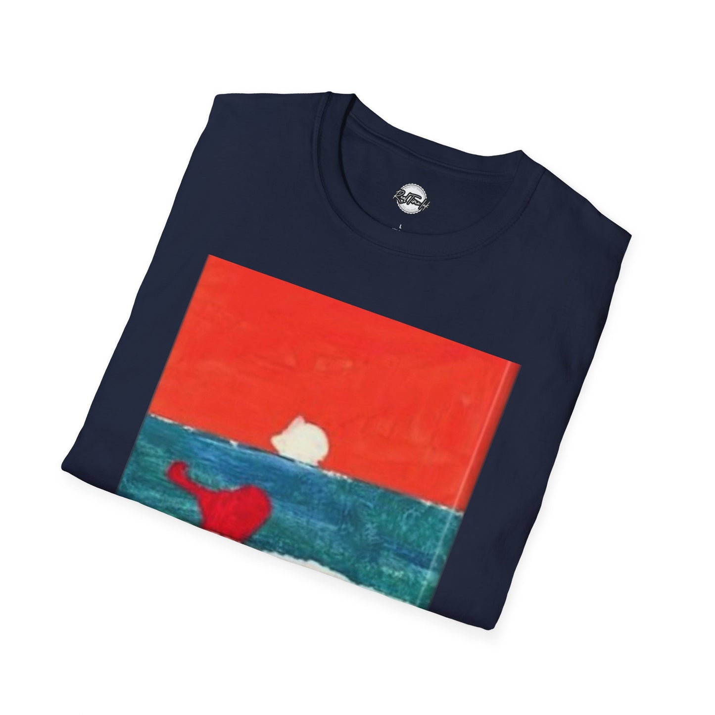 Playful Shark Art Unisex T-Shirt – Beach Vibes, Summer Fun, Gift for Ocean Lovers kids' art