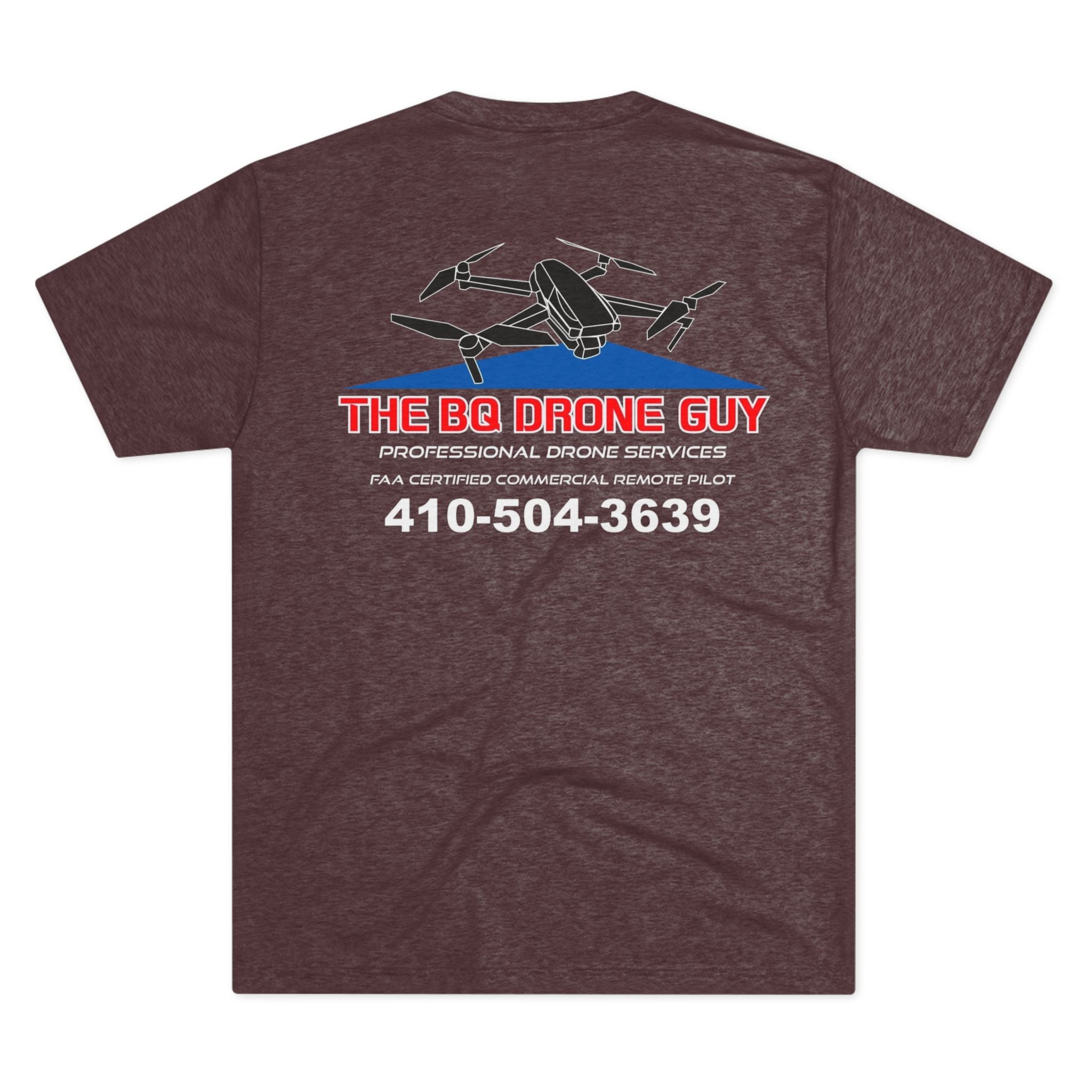The BQ Drone Guy Logo & Contact Tee