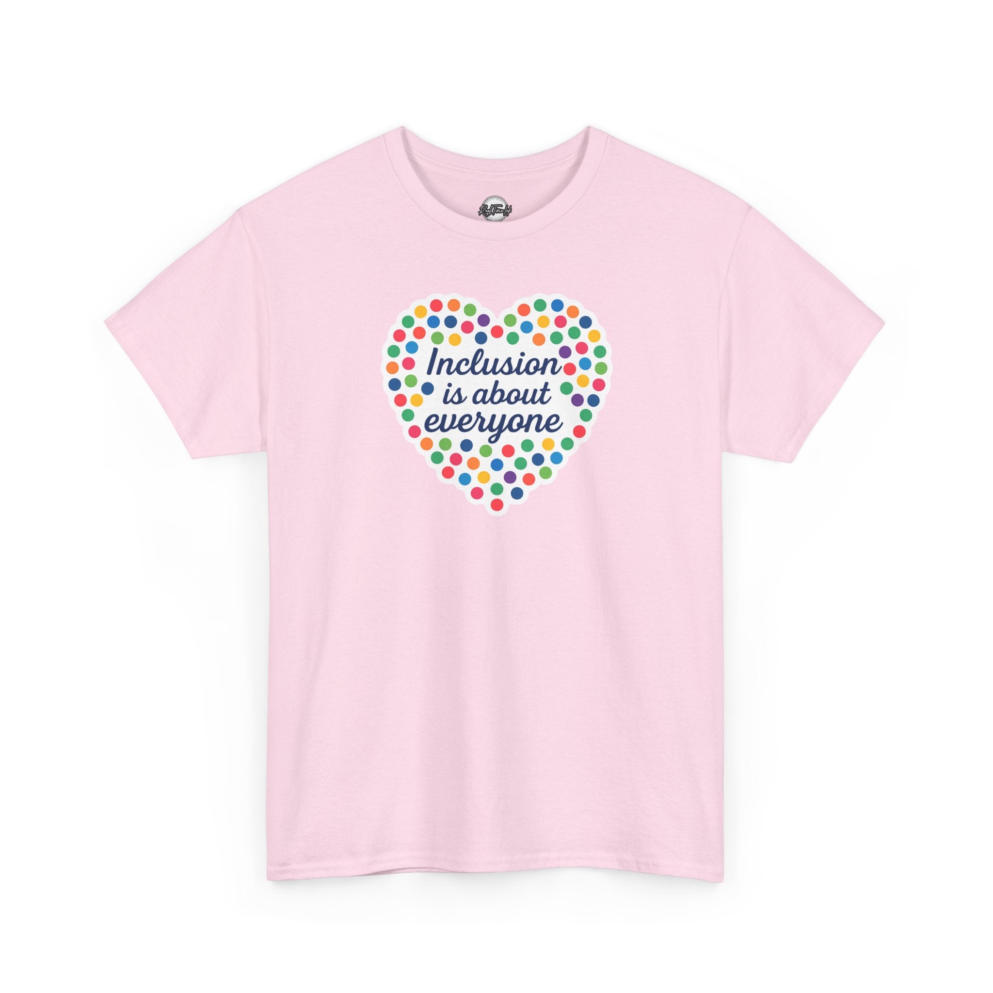 Inclusion is About Everyone Unisex Heavy Cotton Tee - Celebrate Diversity