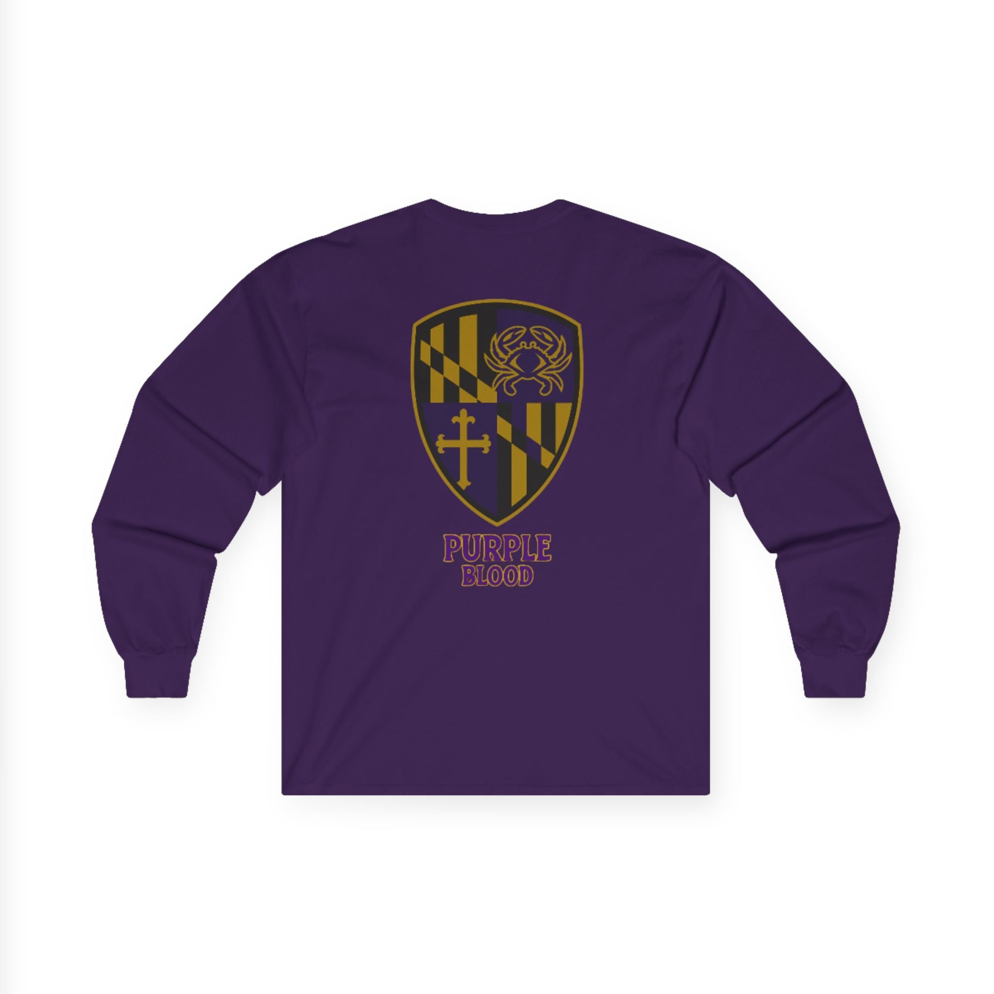 Purple Blood Long Sleeve Tee
