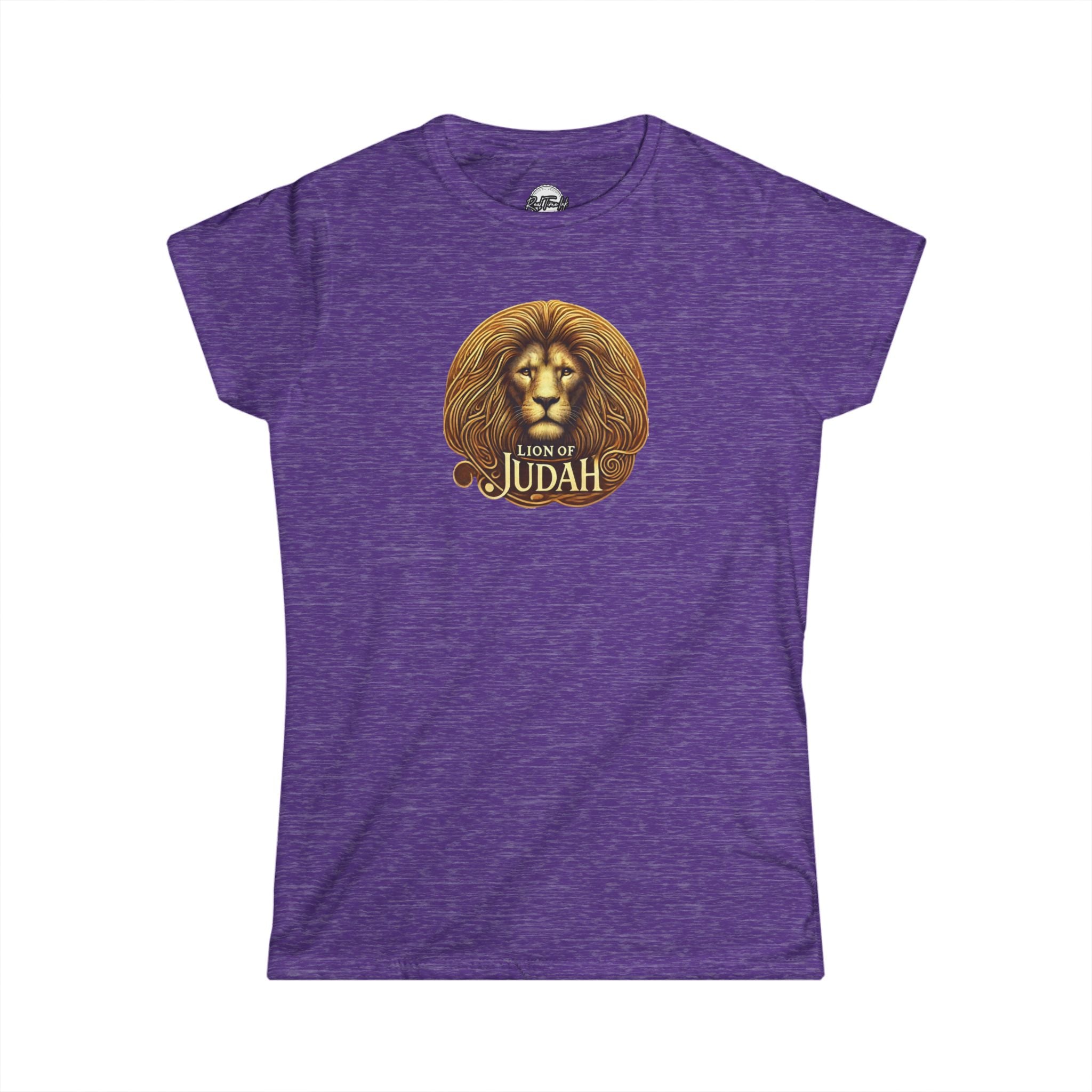Lion of Judah Women's Softstyle Tee - Faith-Inspired Graphic T-Shirt
