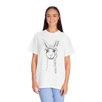 Llama Graphic T-shirt - Save Your Drama for Your Llama