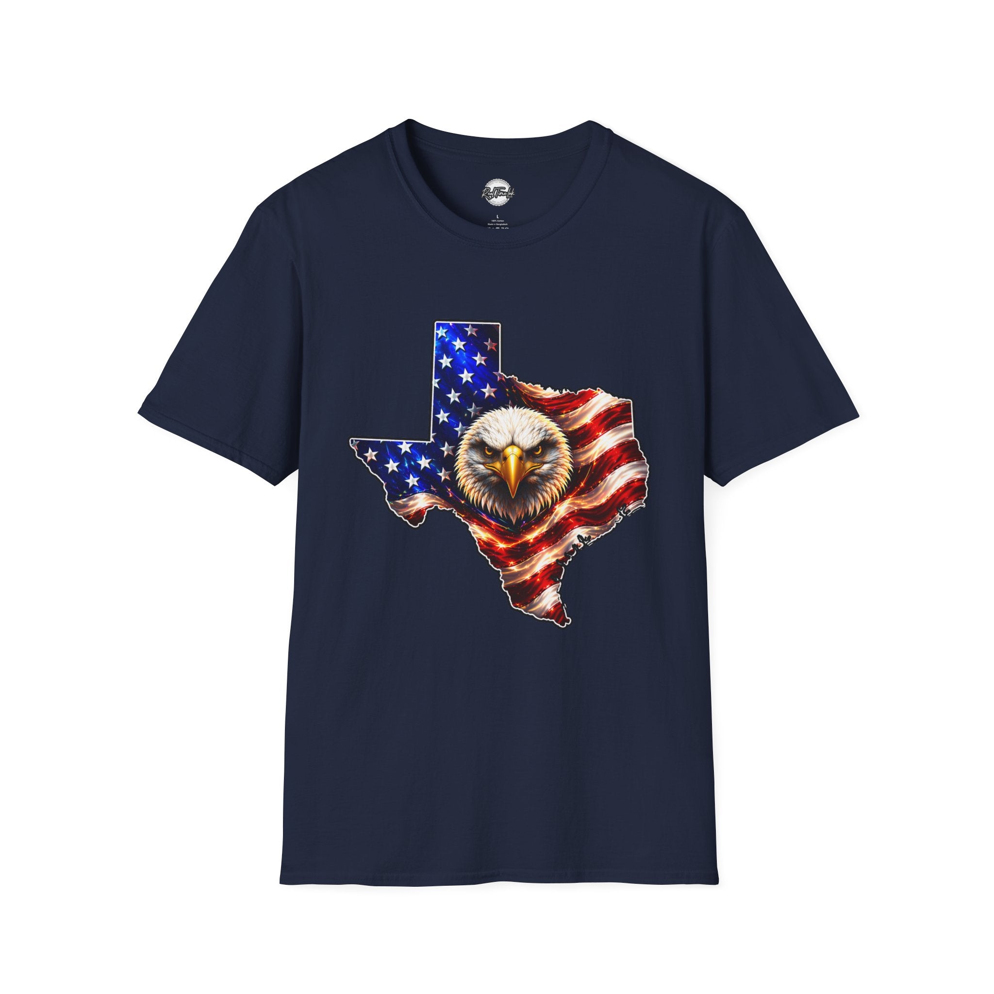 Texas American Flag Eagle T-Shirt — Patriotic Lone Star Tee