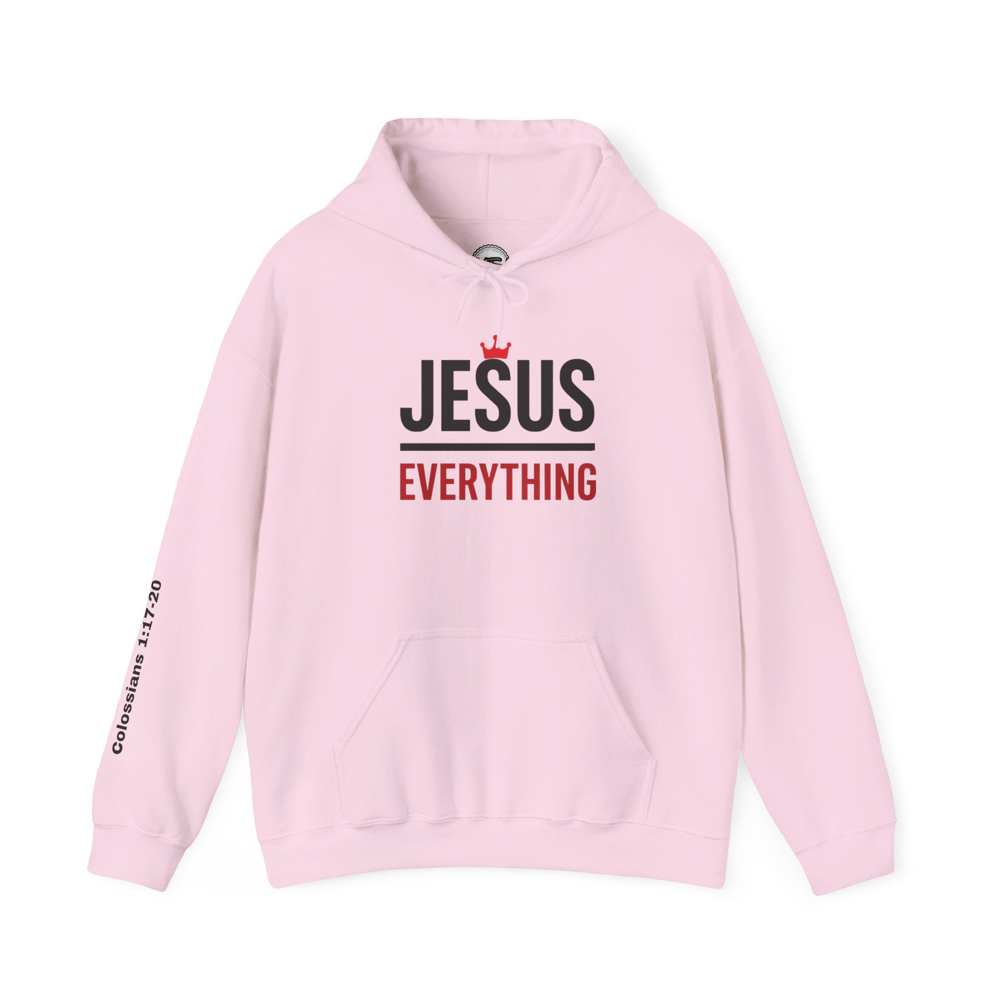 Religious Hoodie - Jesus Over Everything Design