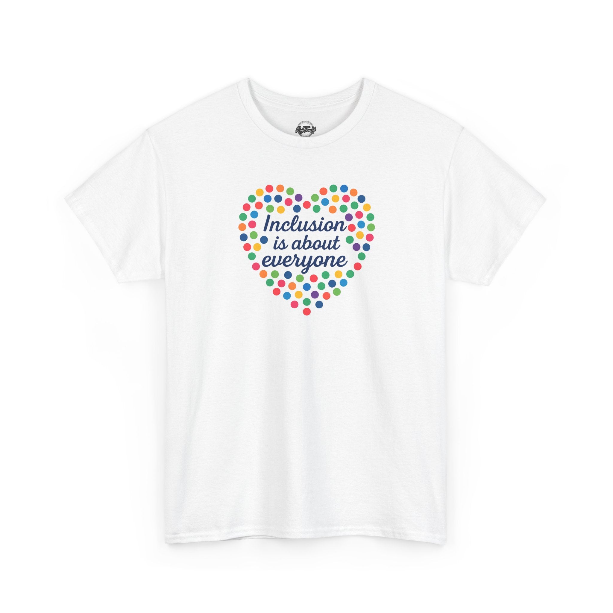 Inclusion is About Everyone Unisex Heavy Cotton Tee - Celebrate Diversity