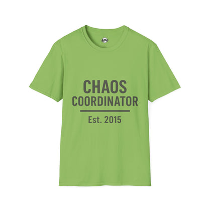 Chaos Coordinator Unisex Softstyle T-Shirt - Funny Gift for Coordinators & Event Planners